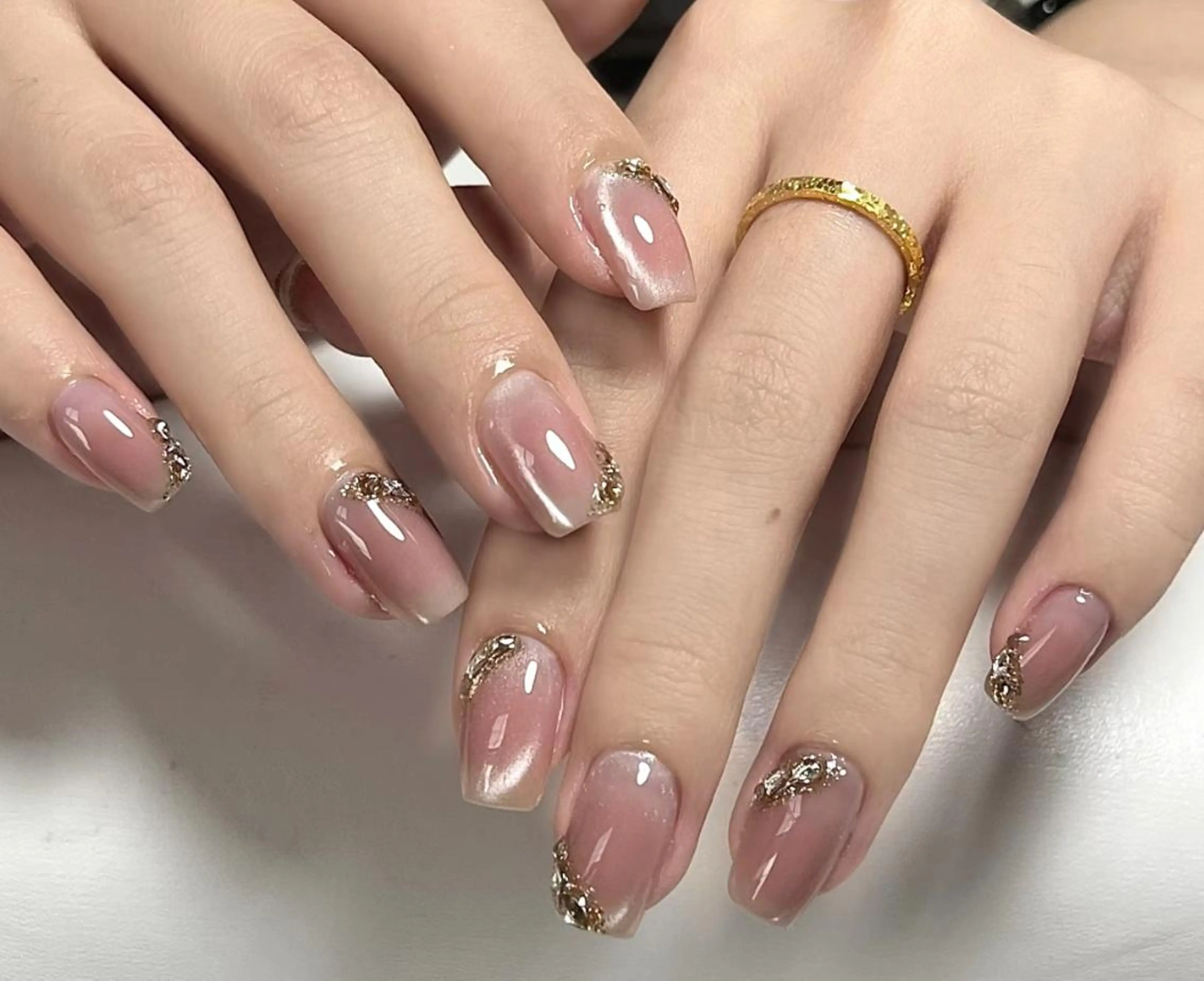 ネイル ハンドネイル By moonネイル 🌷ワンホン/韓国風のネイルデザイン