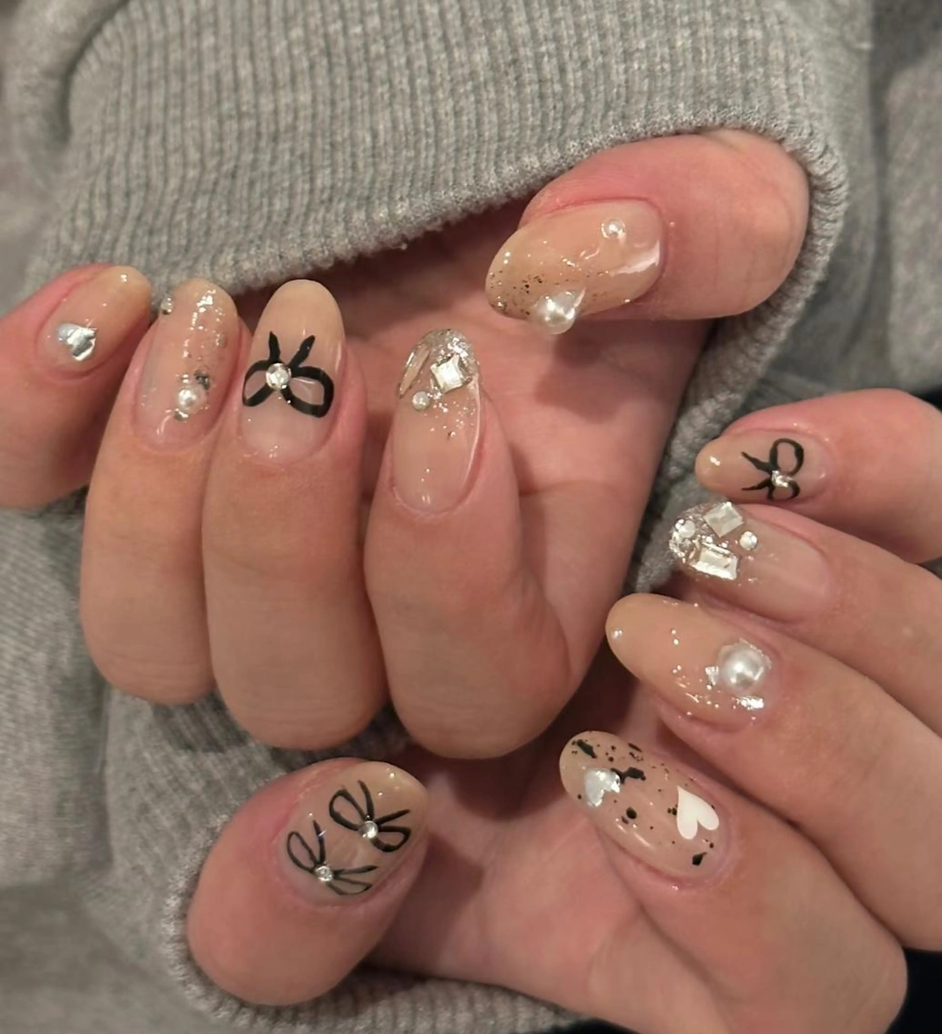 ネイル ハンドネイル 🎀 UU_nailのネイルデザイン