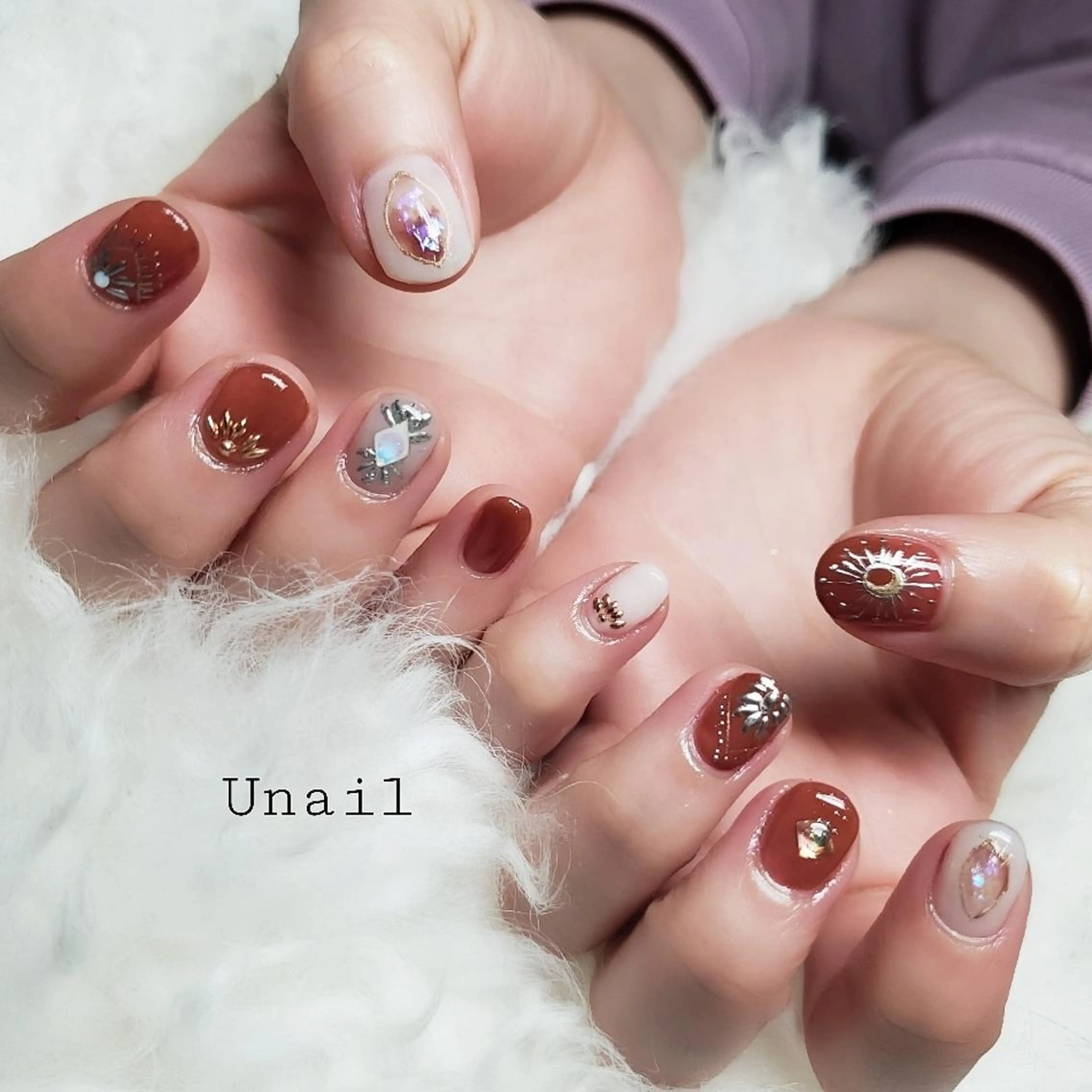 ネイル U nail所属・高橋 千恵のネイルデザイン