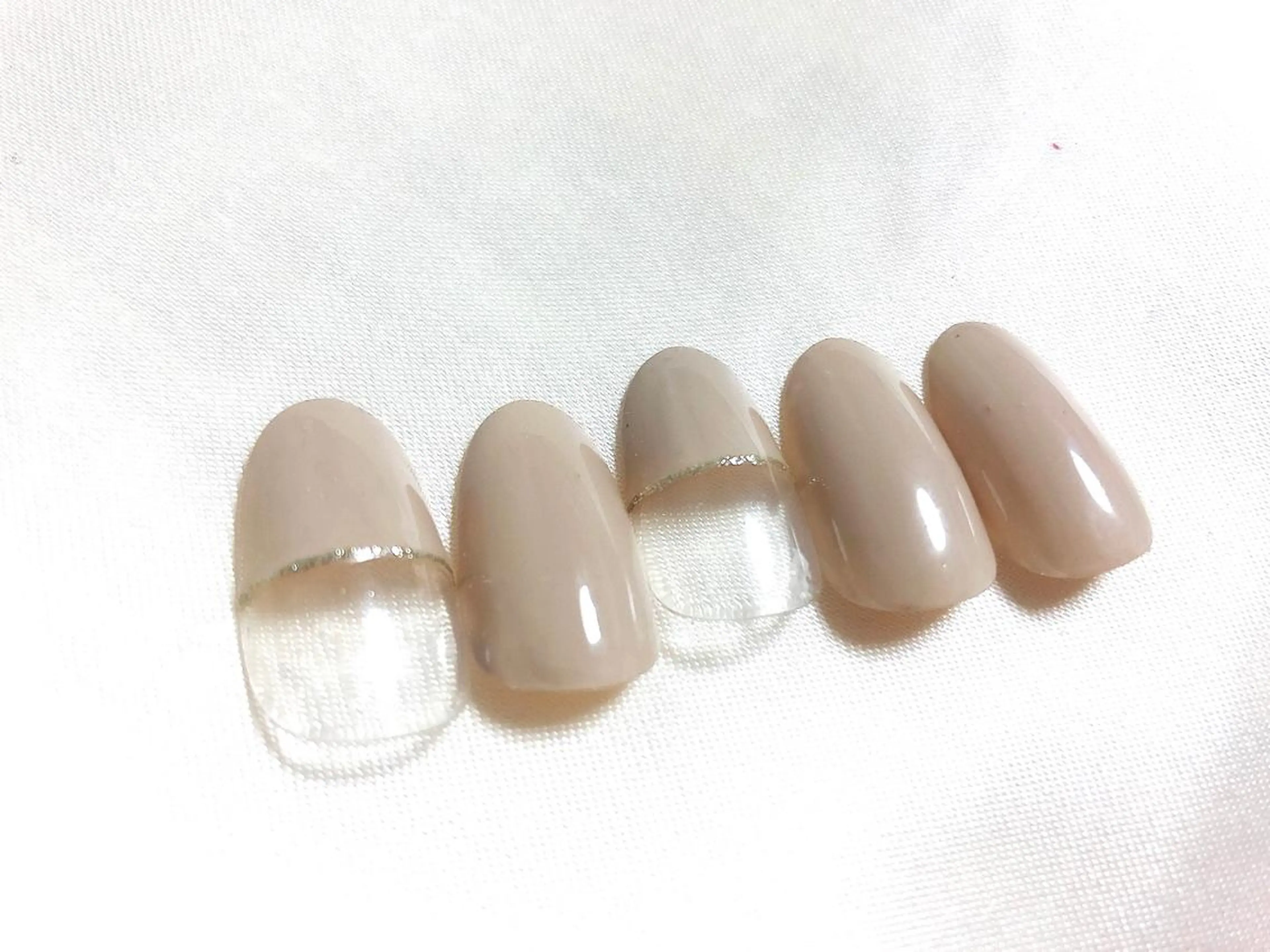 ネイル シンプルネイル ハンドネイル kiki nail 二子玉川のネイルデザイン