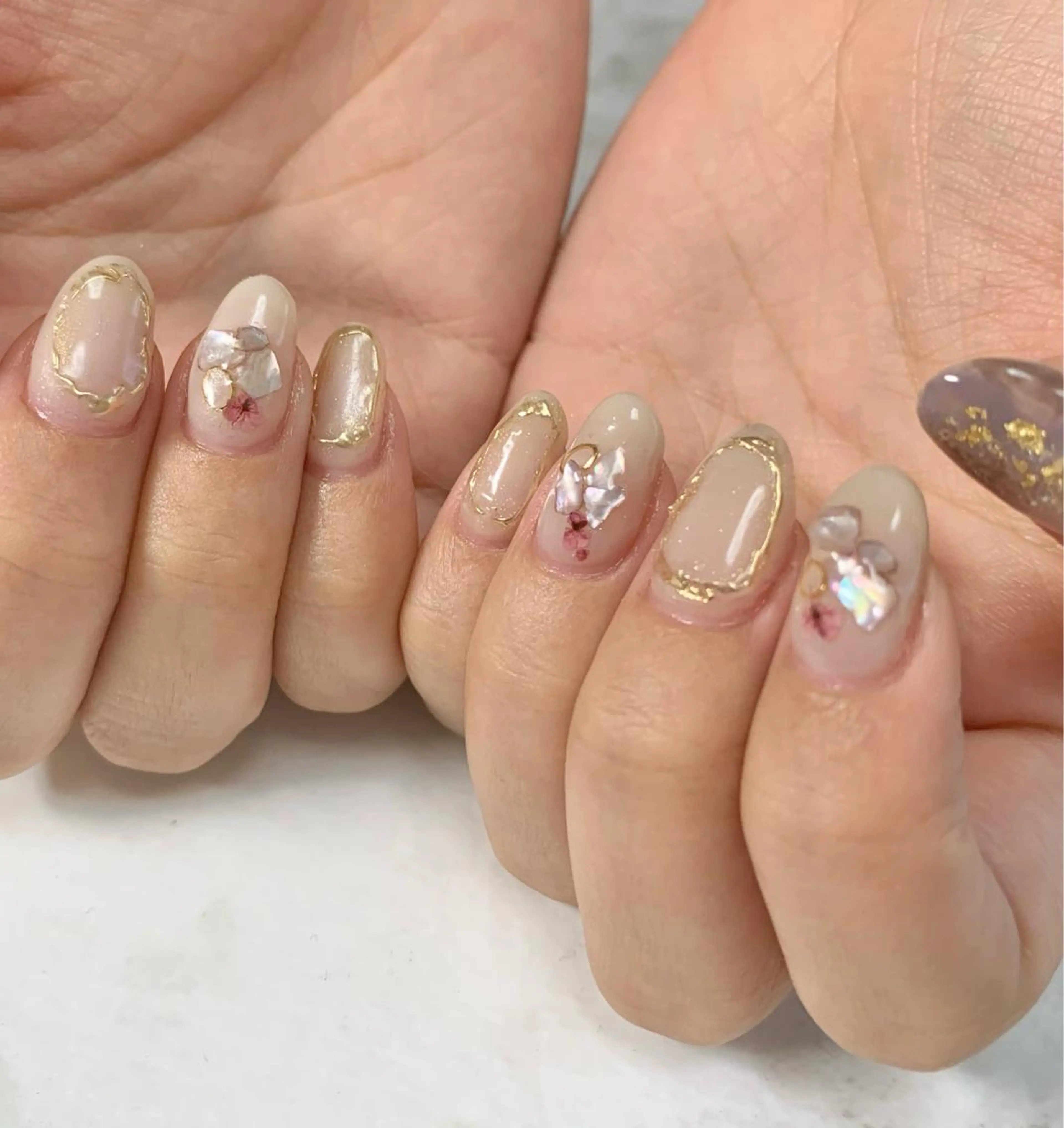 ネイル アートネイル 持ち込み M's salonのネイルデザイン