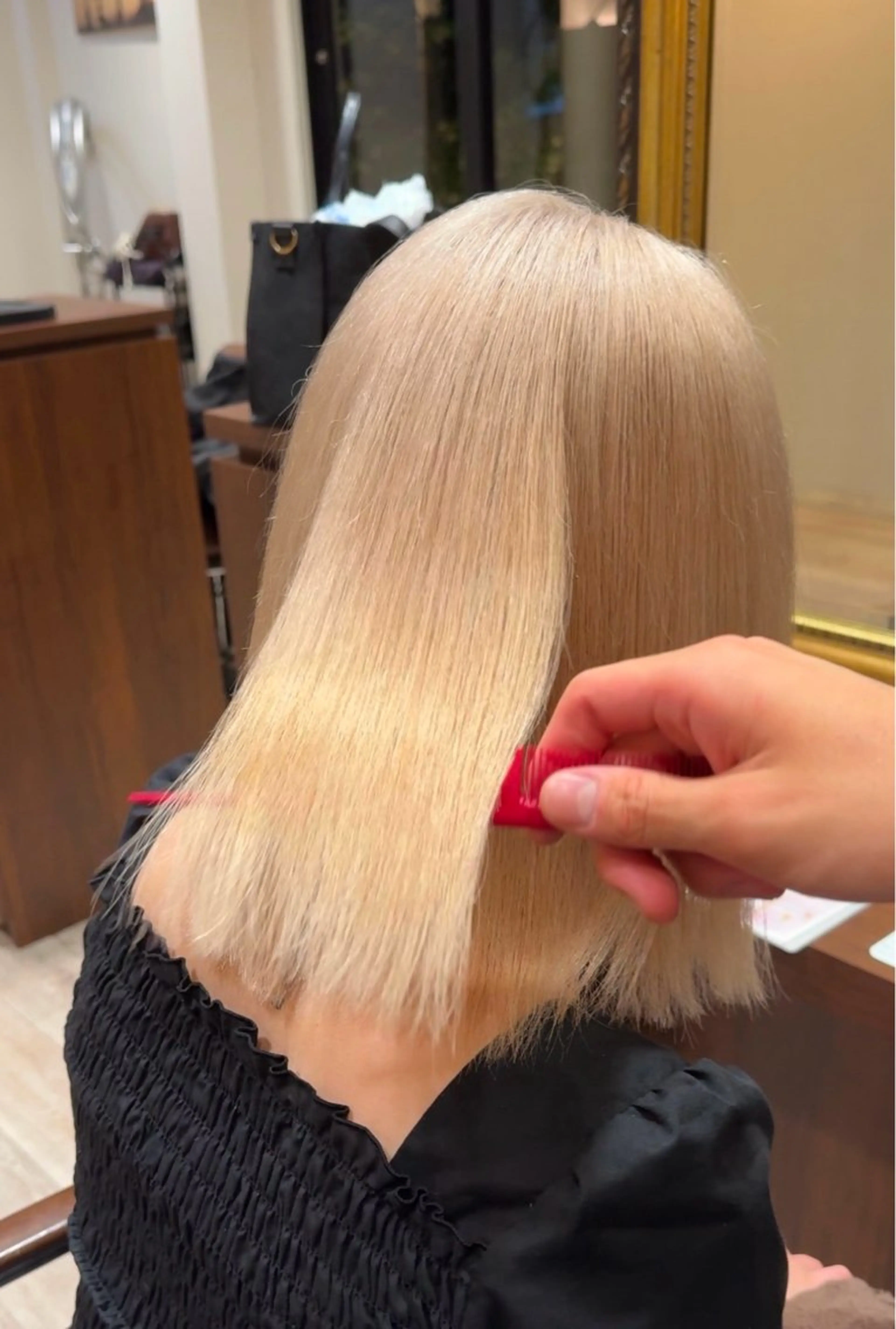 セミロング カラー ヘアアレンジ ヘアカラー 🐉リタッチの神🐉 /かずきのヘアスタイル