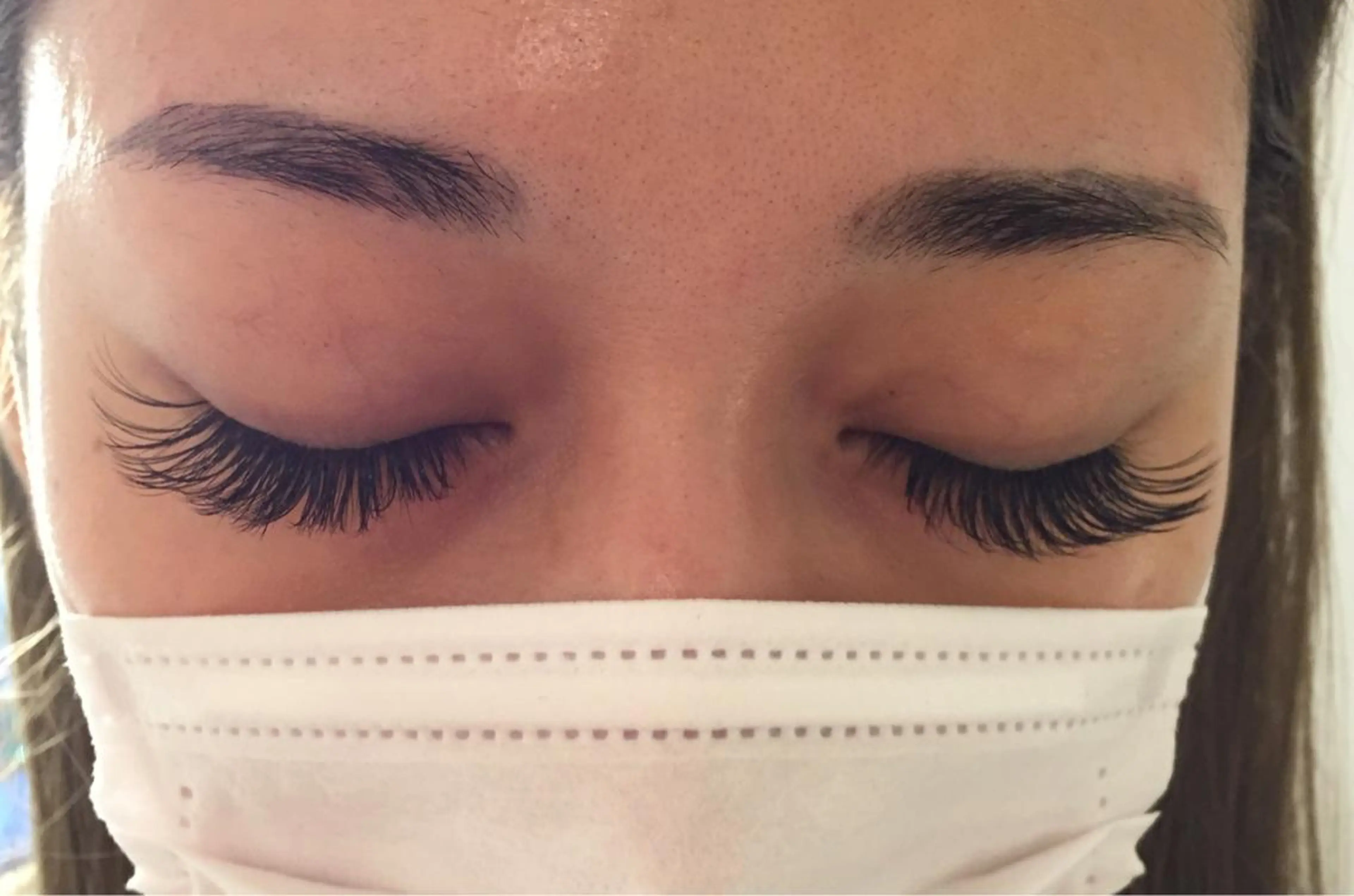 ✨ミニモ限定価格✨フラットラッシュ140本コーティング付きLED に変更+1000円の写真