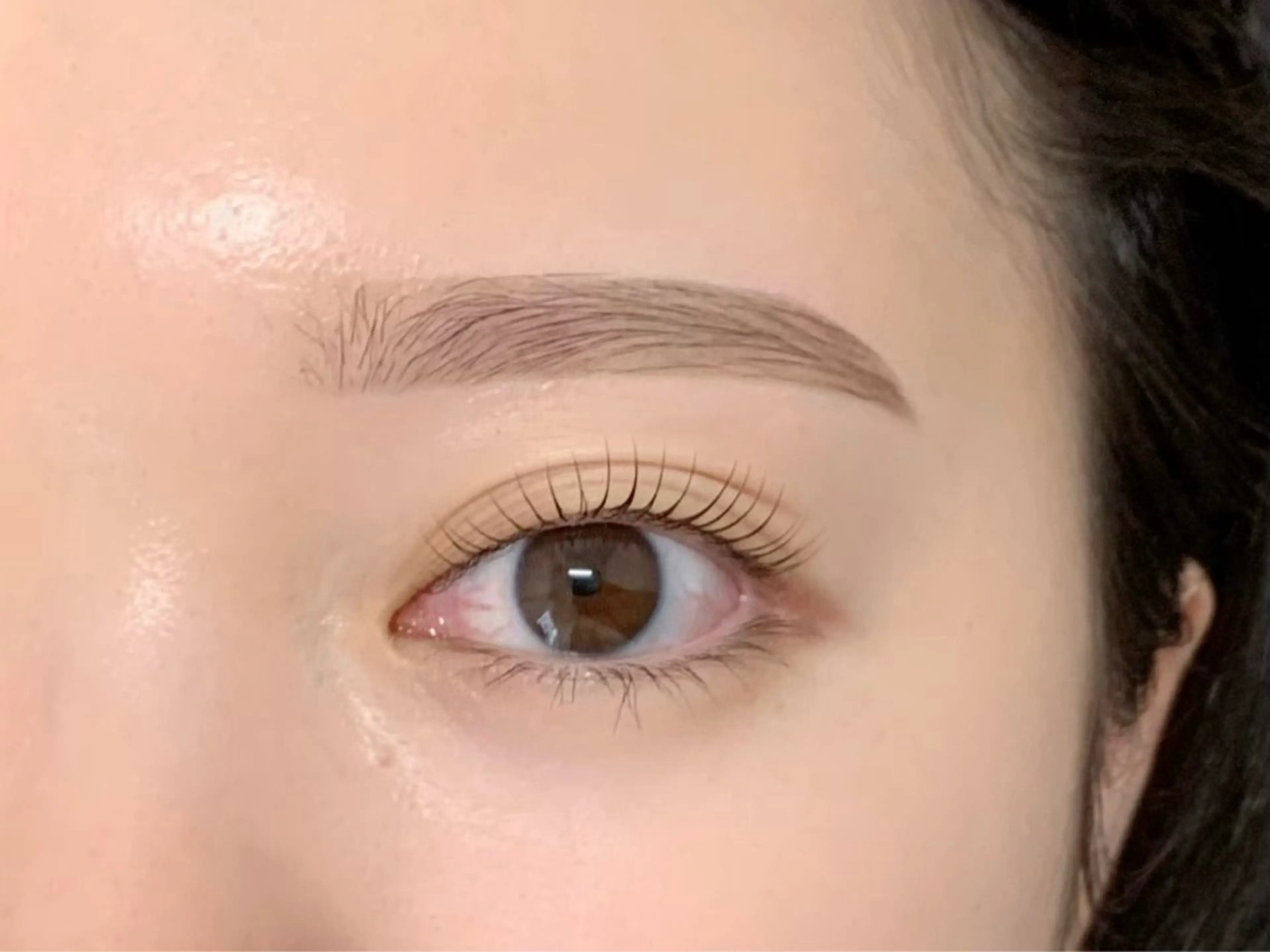 アイブロウ 眉カラー メンズアイブロウ 眉毛ワックス脱毛 マツパ ohime 新宿店 natsumiのマツエク・マツパデザイン