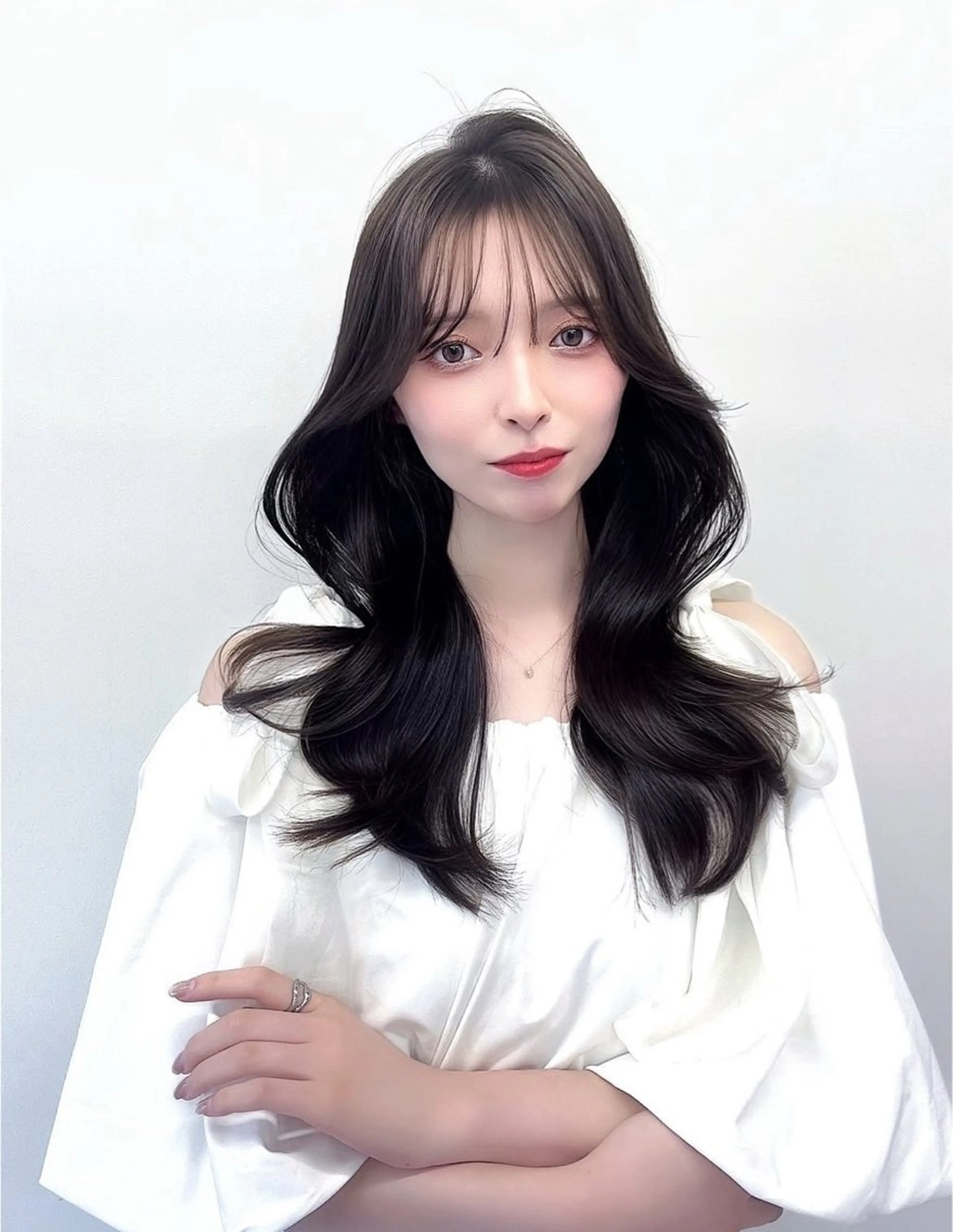 ロング カラー ヘアアレンジ カット ヘアカラー トリートメント 韓国ヘア/髪質改善 TAKAHIROのヘアスタイル