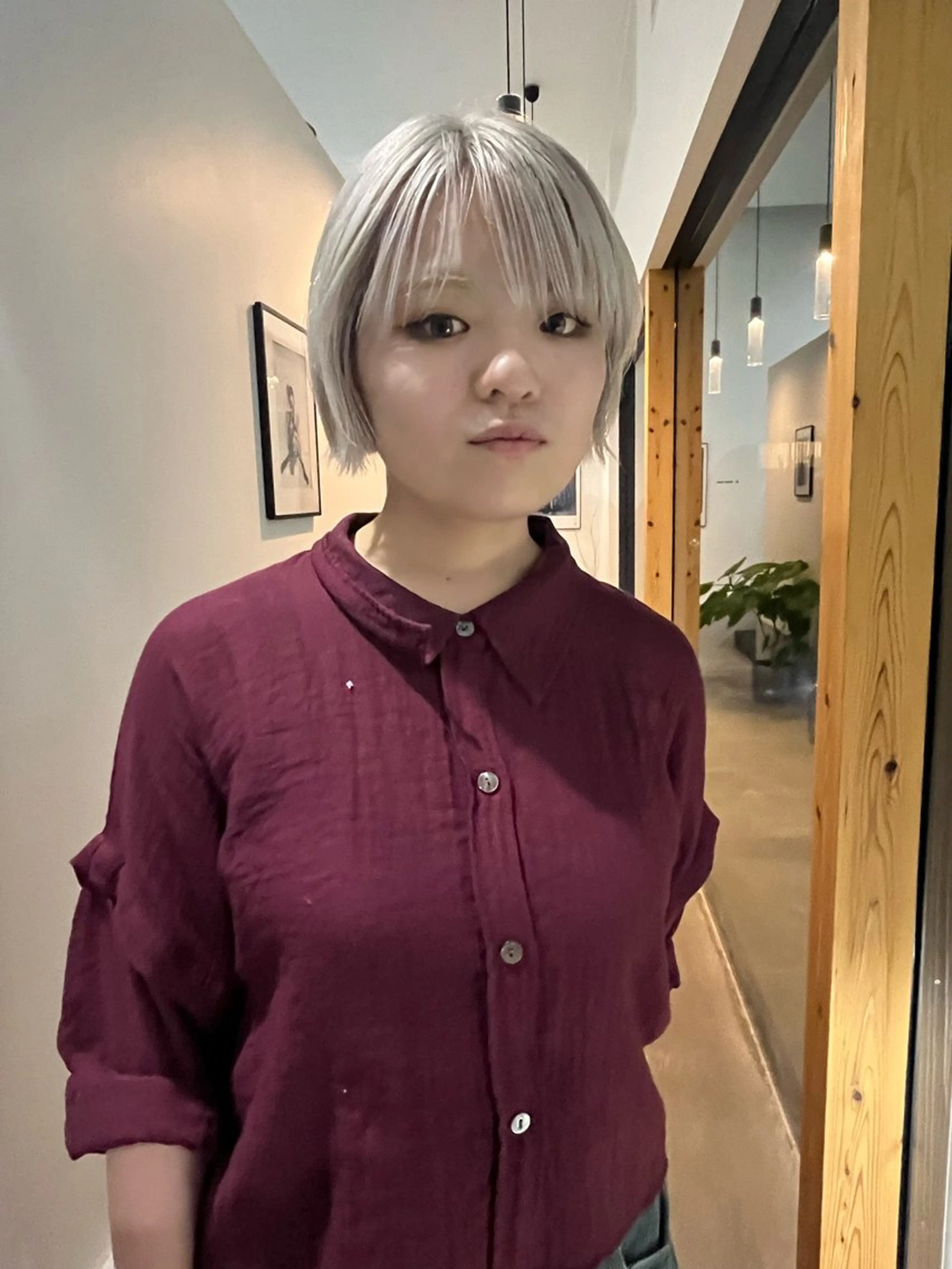 ショート カラー ブリーチ カット ヘアカラー heir studio Baretta所属・山本 銀次郎のヘアスタイル