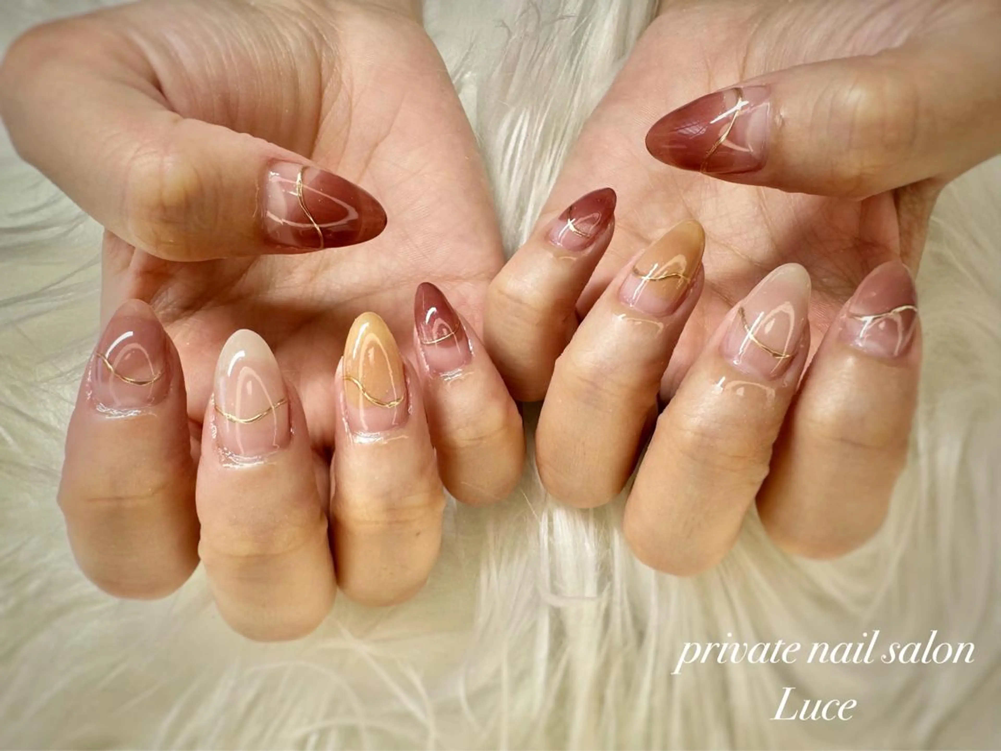 ネイル ハンドネイル nailsalon Luce🕊️のネイルデザイン