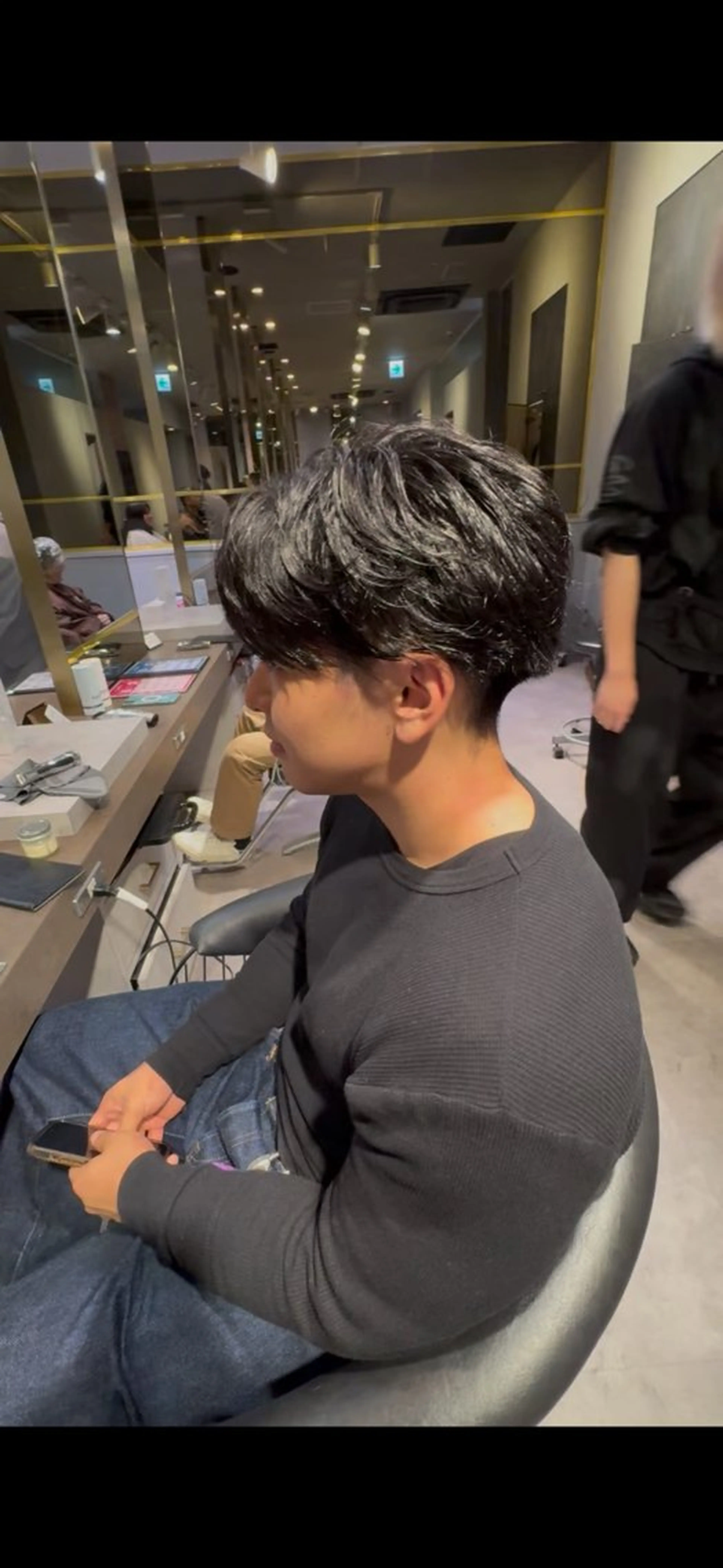 パーマ 豆田 祐人のヘアスタイル