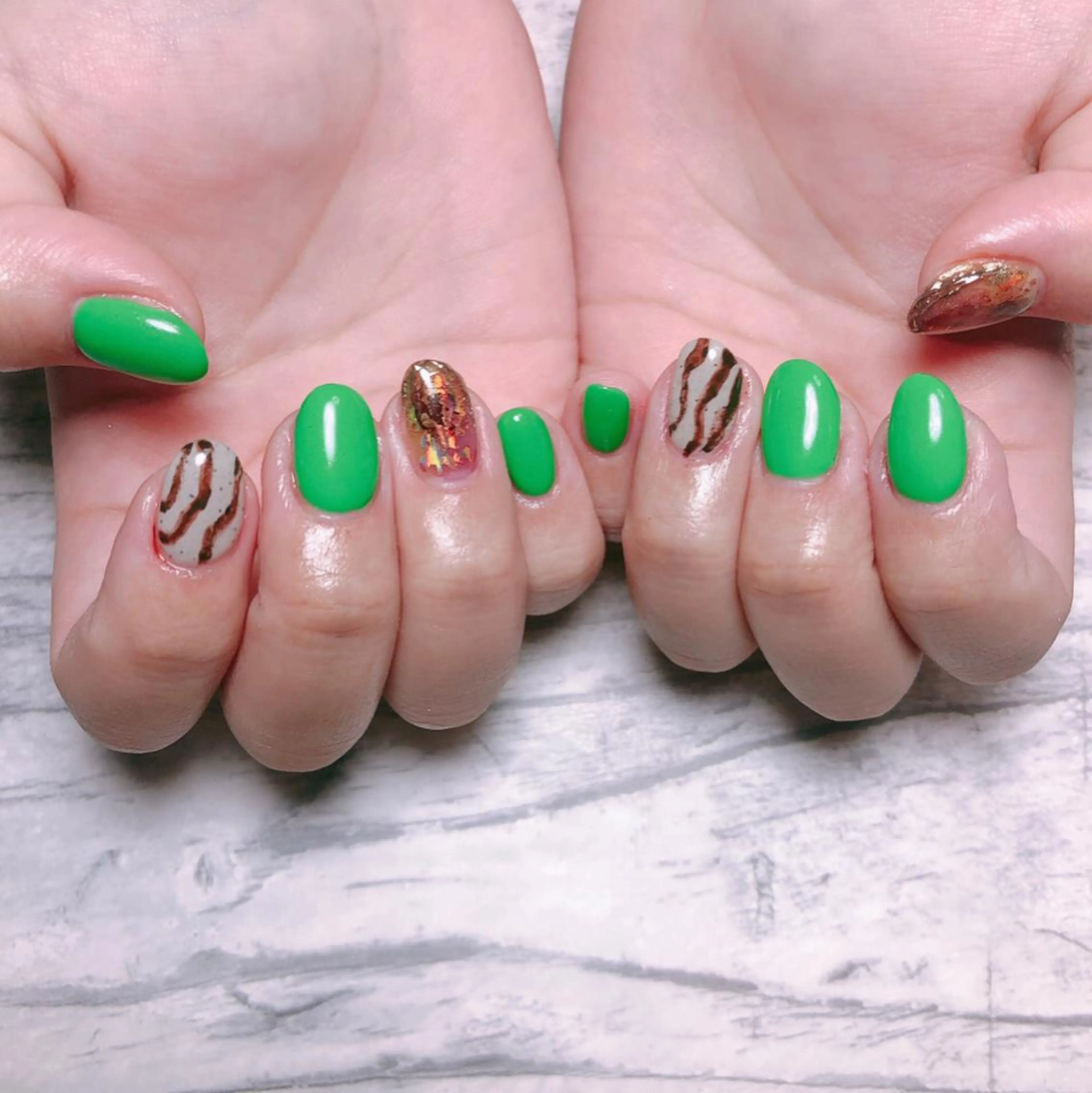 ネイル 個室ネイルサロンDolly  Girl〜ドーリーガール〜所属・DollyGirl KYOKOのネイルデザイン