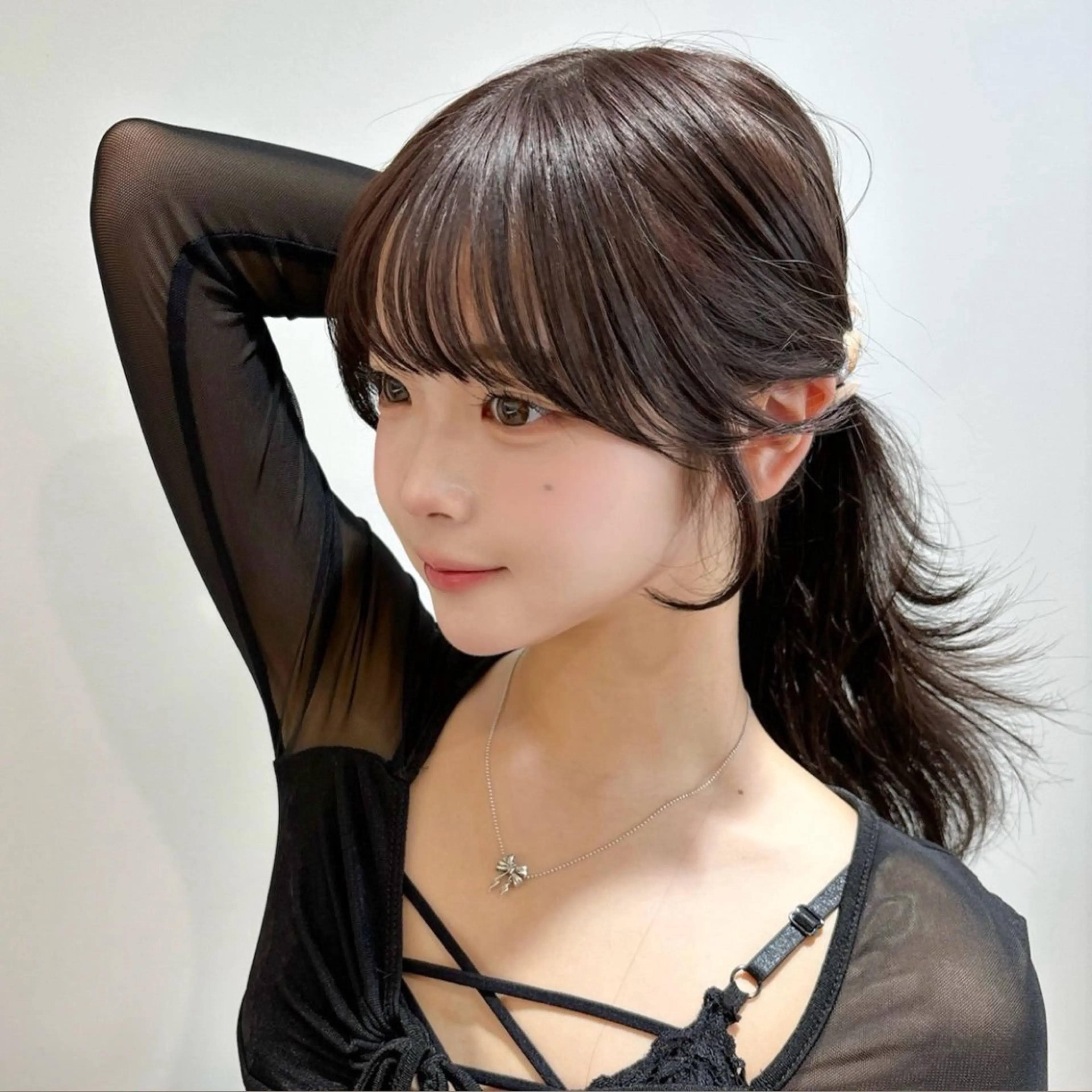 ロング カット 原宿/韓国レイヤー ボブ/顔周りYasuのヘアスタイル