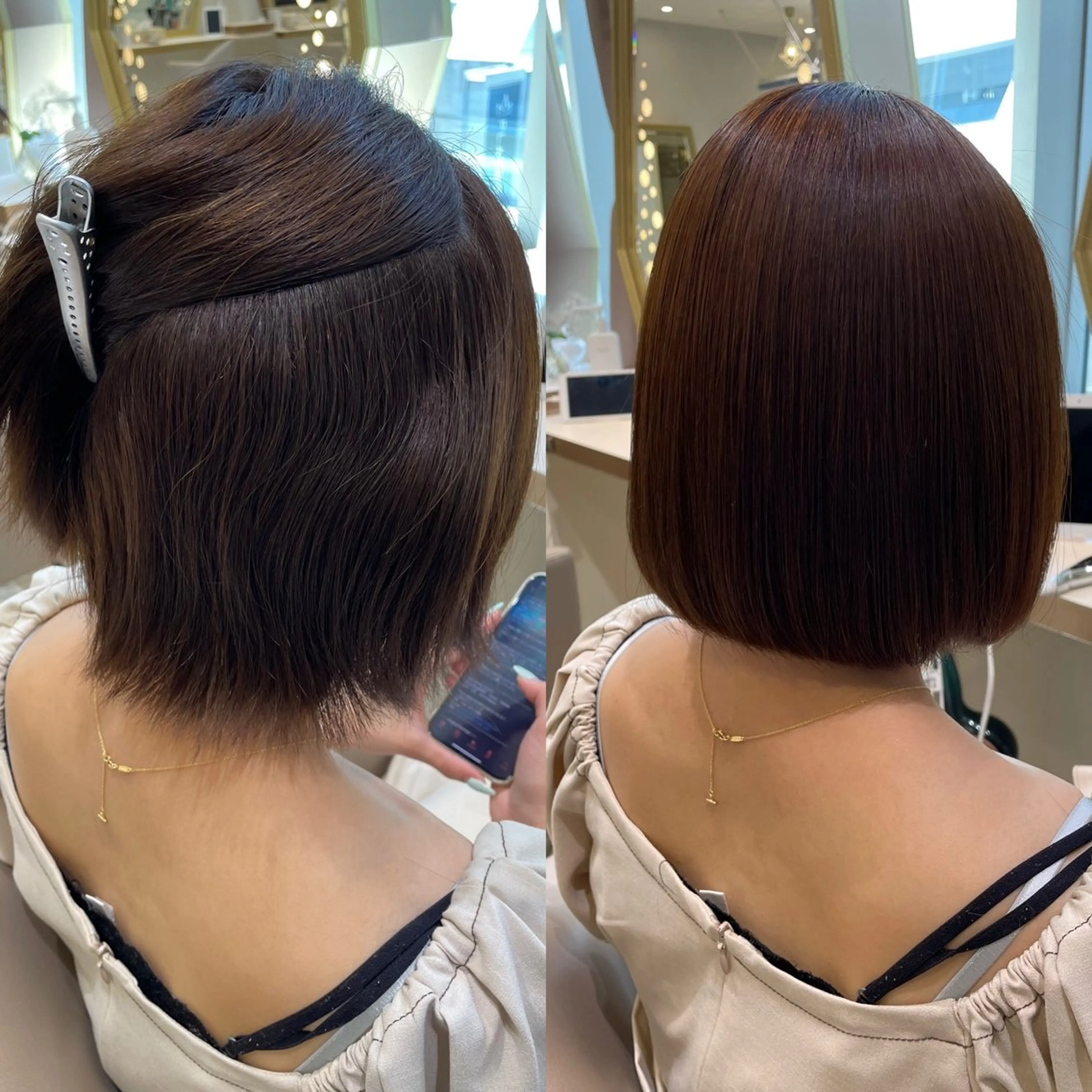 ショート 縮毛矯正 トリートメント 【乾かすだけの感動】 松田創太のヘアスタイル