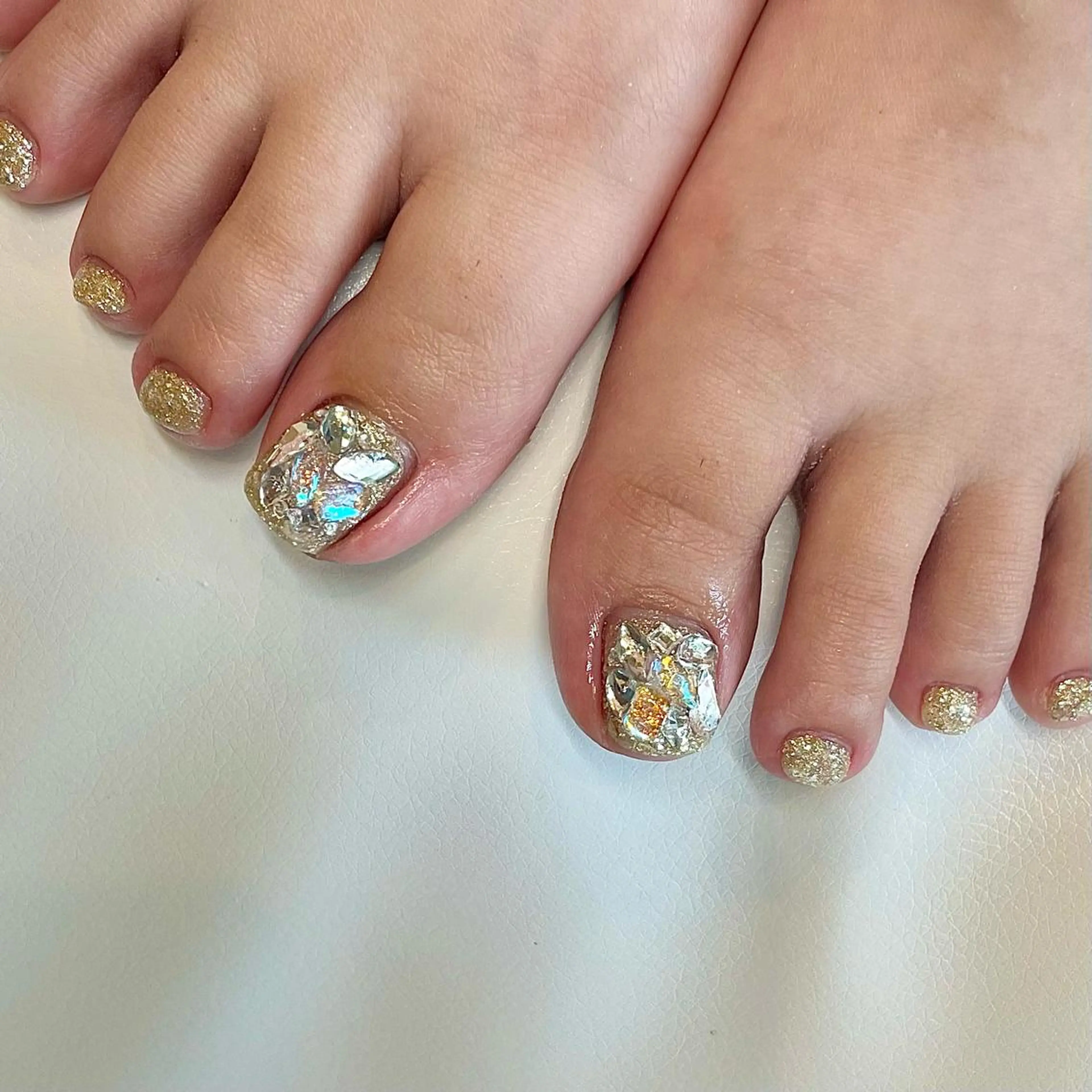 ショート カラー パーマ ヘアアレンジ メンズ キッズ ネイル マツエク・マツパ アイブロウ ラメ(グリッター) nail&eye Aoのマツエク・マツパデザイン