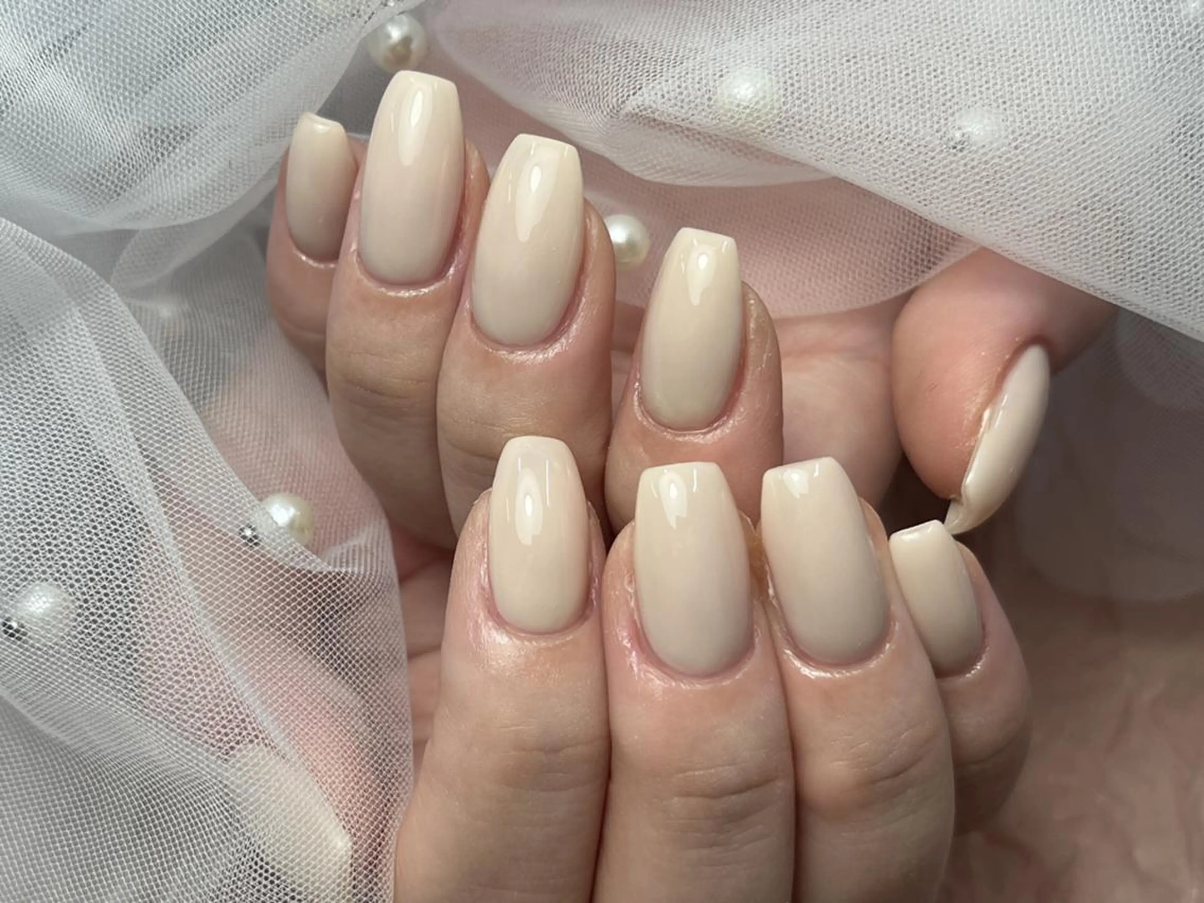 ネイル オフィスネイル シンプルネイル ハンドネイル ToliyDeliy Nail Salonのネイルデザイン