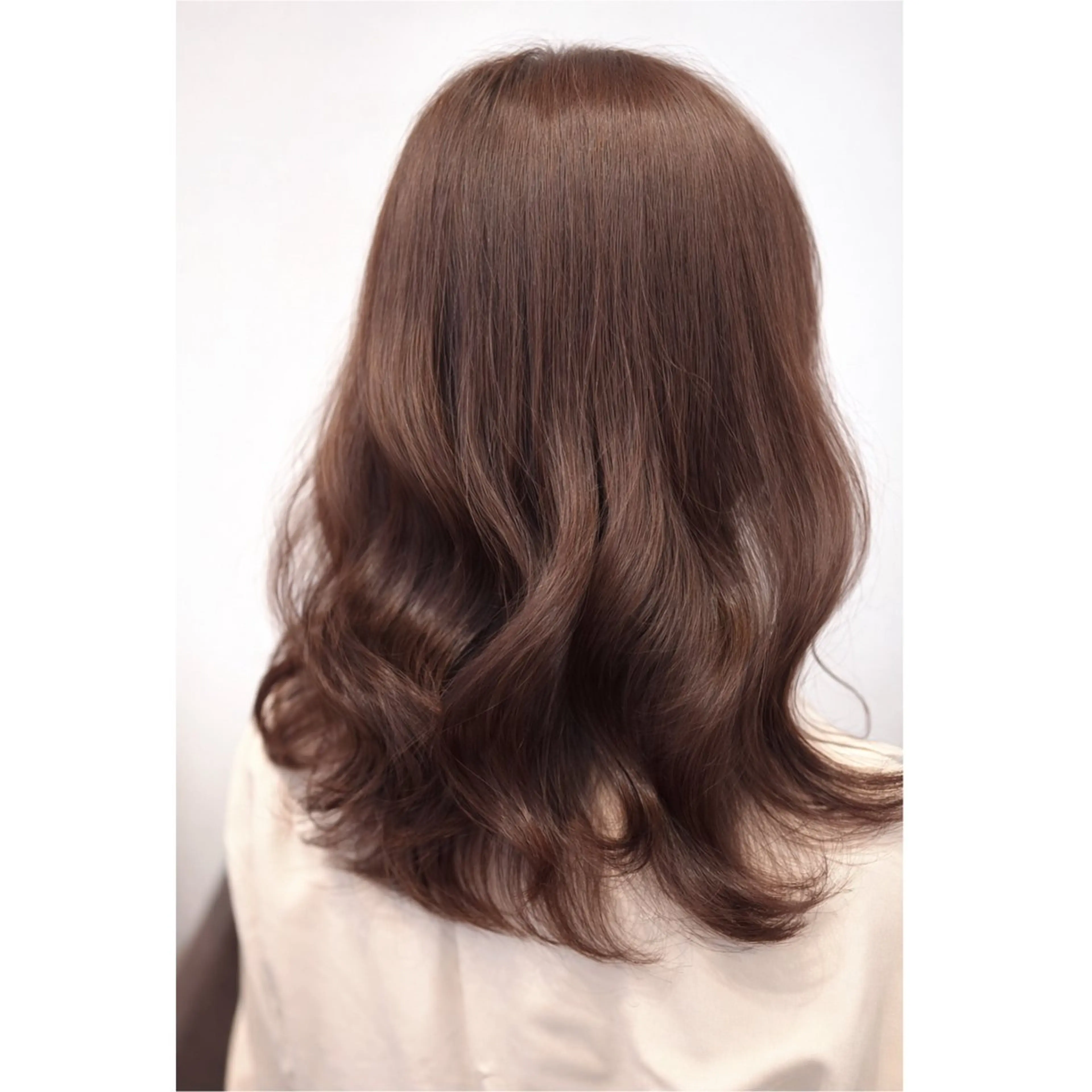 セミロング カラー ブラウンカラー ココアブラウン カット ヘアカラー トリートメント 森光みやび / WILLOW京橋のヘアスタイル