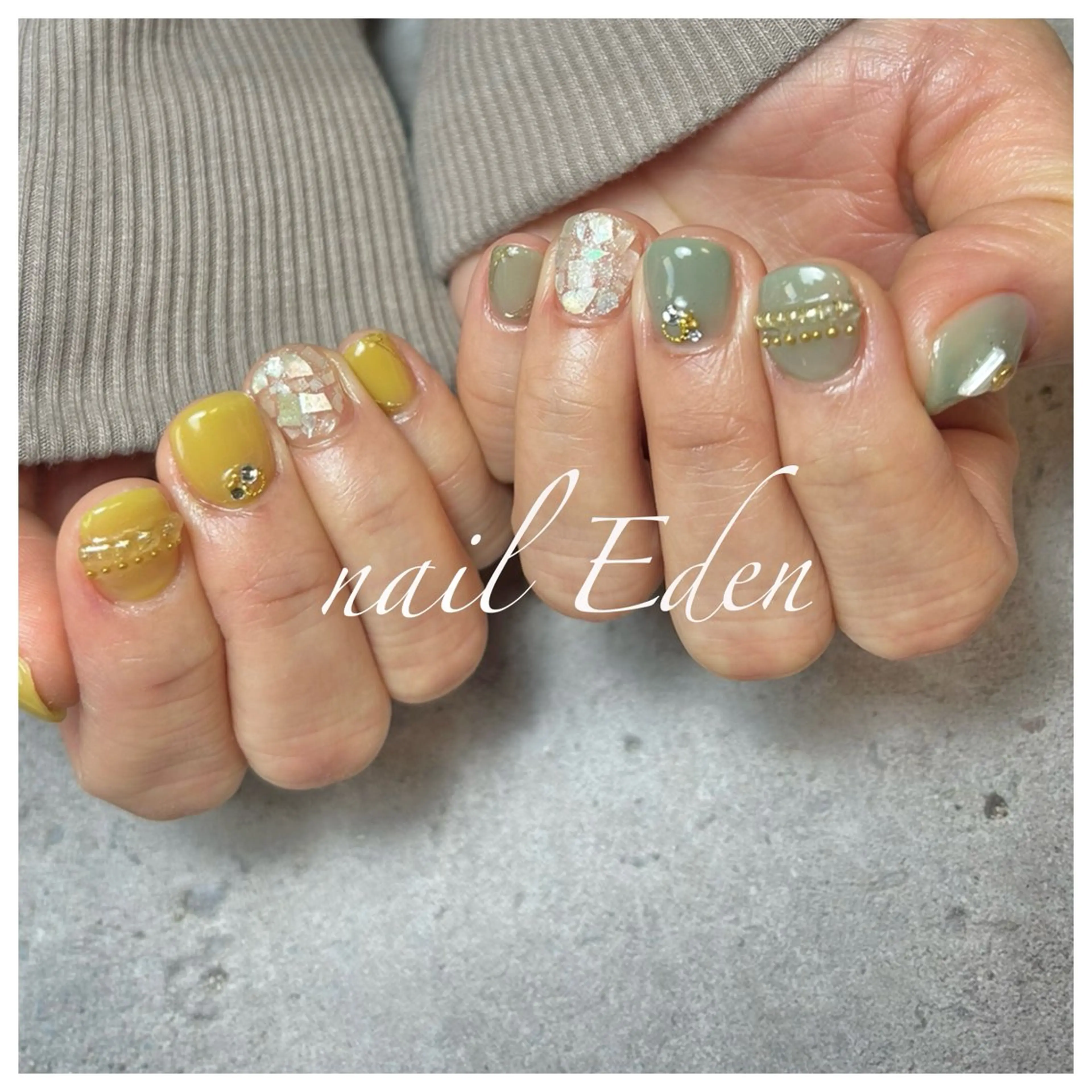 ネイル 持ち込み Eden　private nail saron所属・Eden ♾️のネイルデザイン