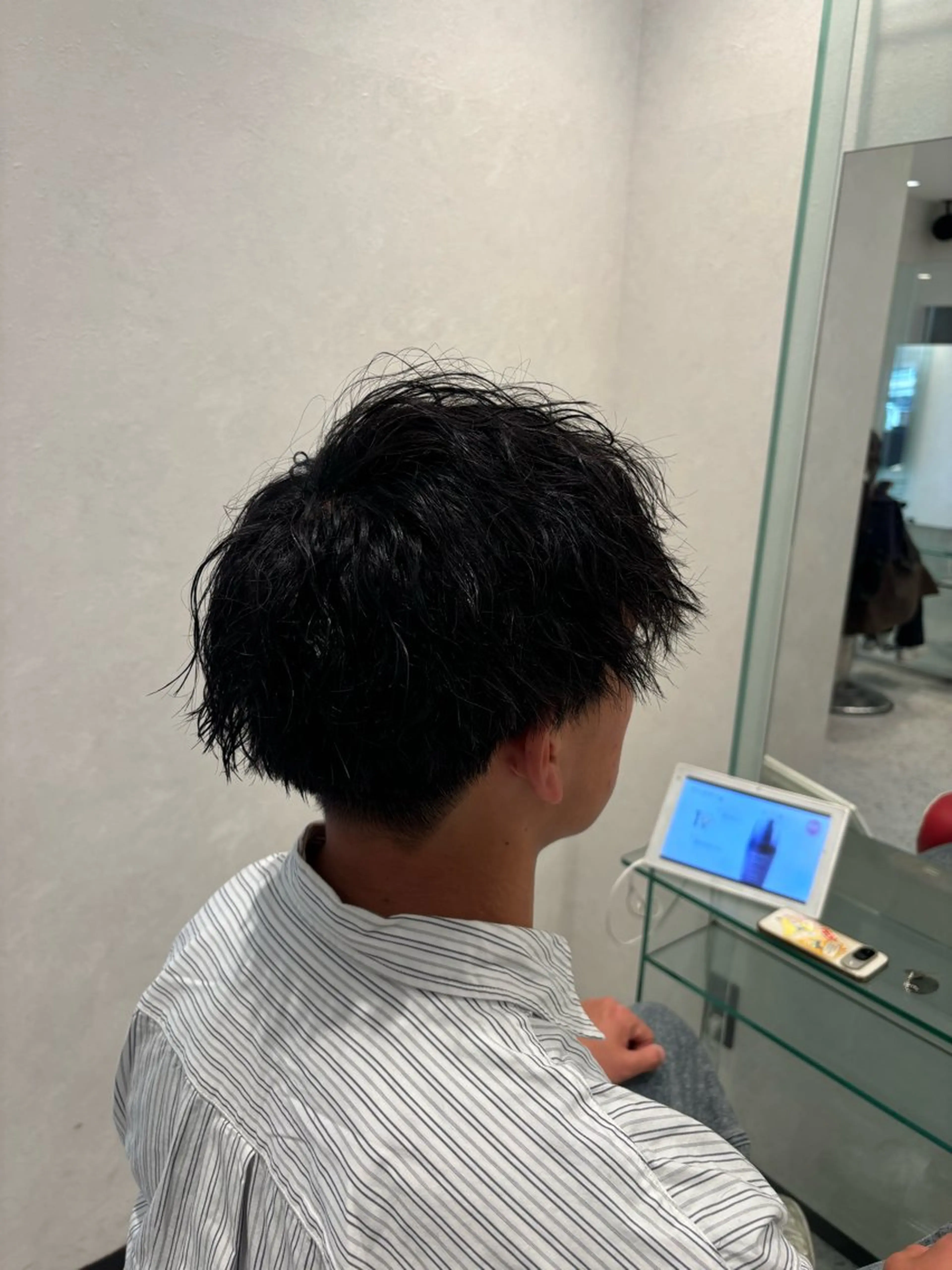 パーマ メンズ LOUIMADNA栄所属・新規指名比率No.1 メンズパーマ/二村のヘアスタイル