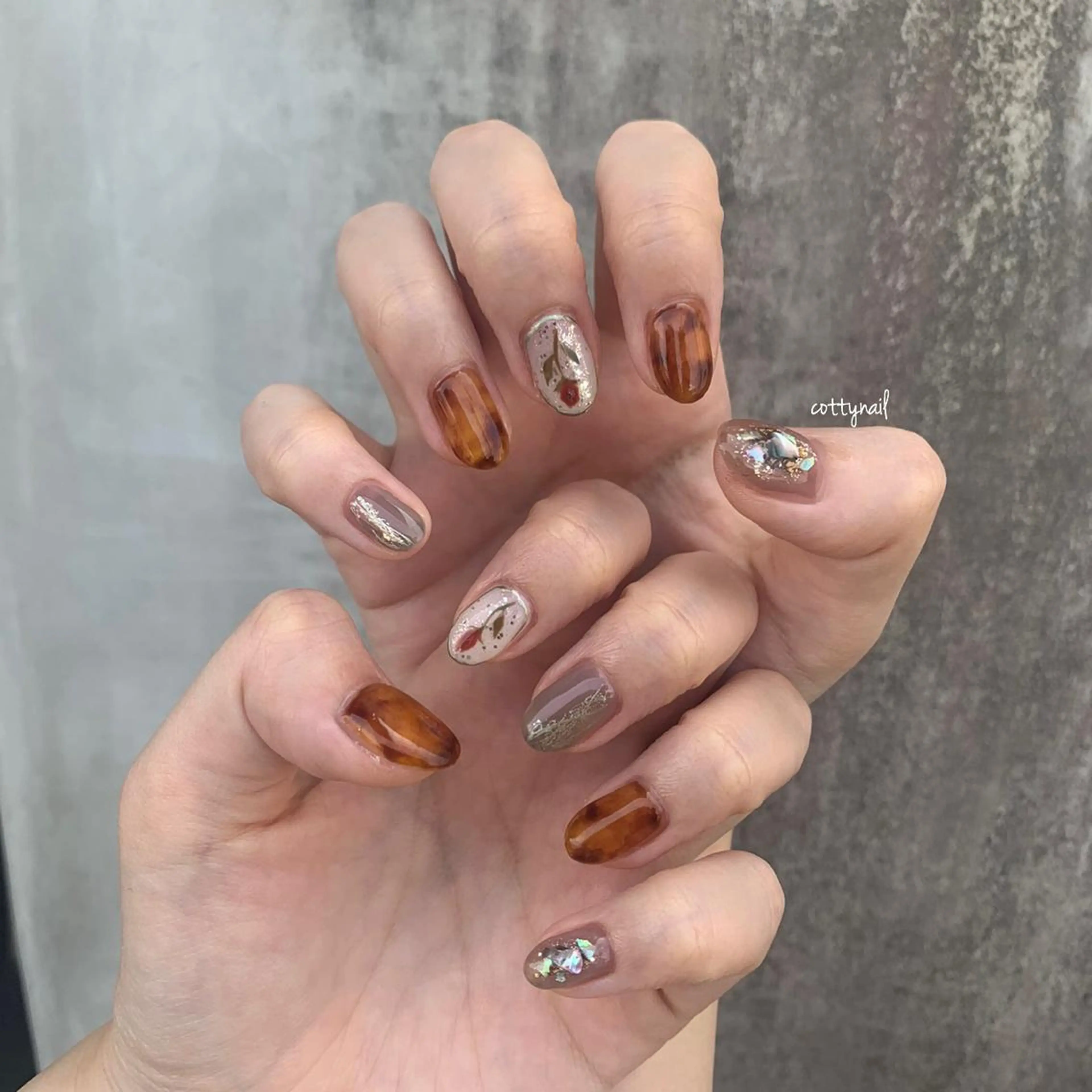 ネイル アートネイル ジェルネイル ニュアンスネイル cottynail -miki-のその他イメージ