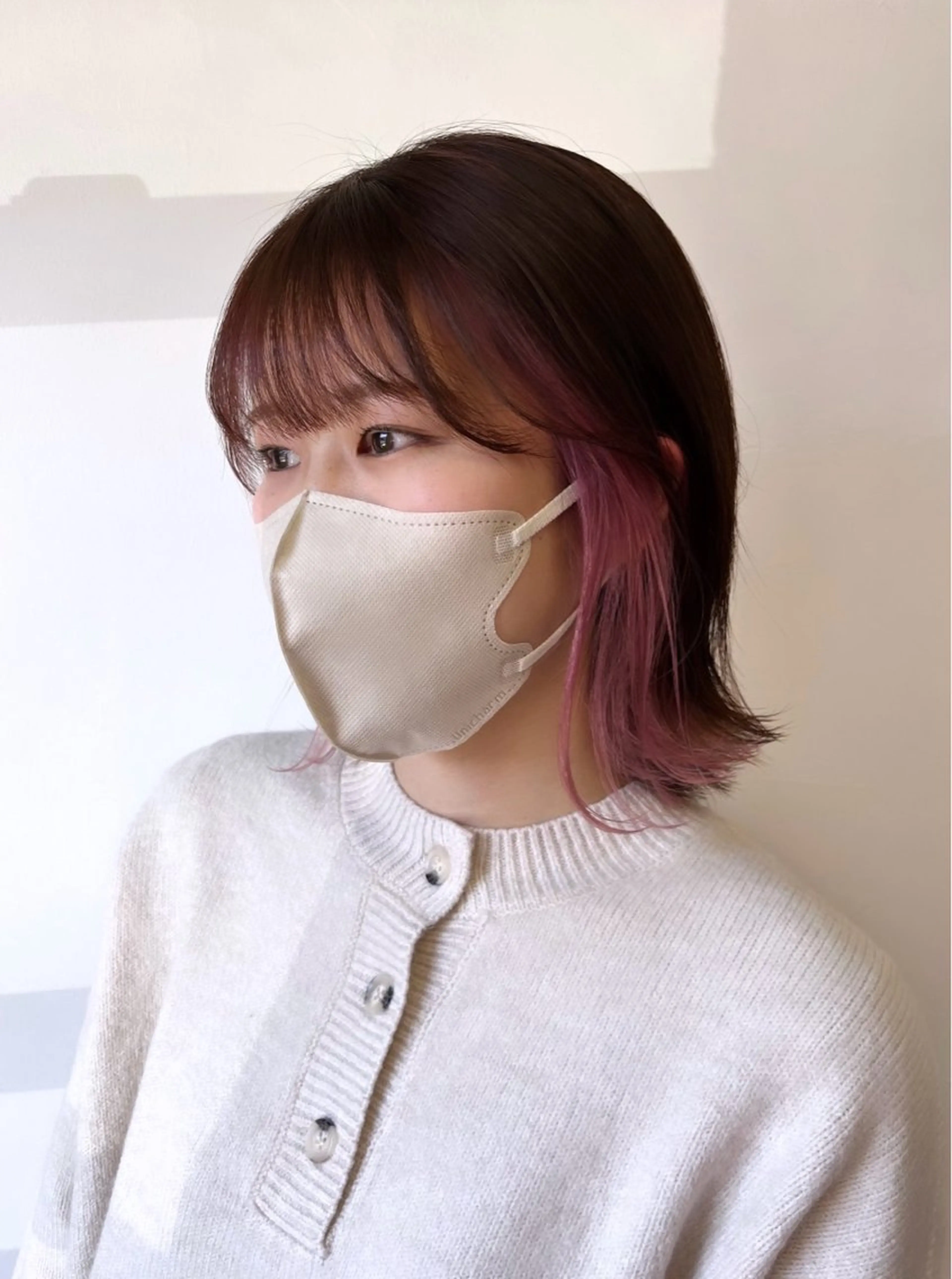 ミディアム ブリーチ／デザイン／ 🫟Rurika🫟のヘアスタイル