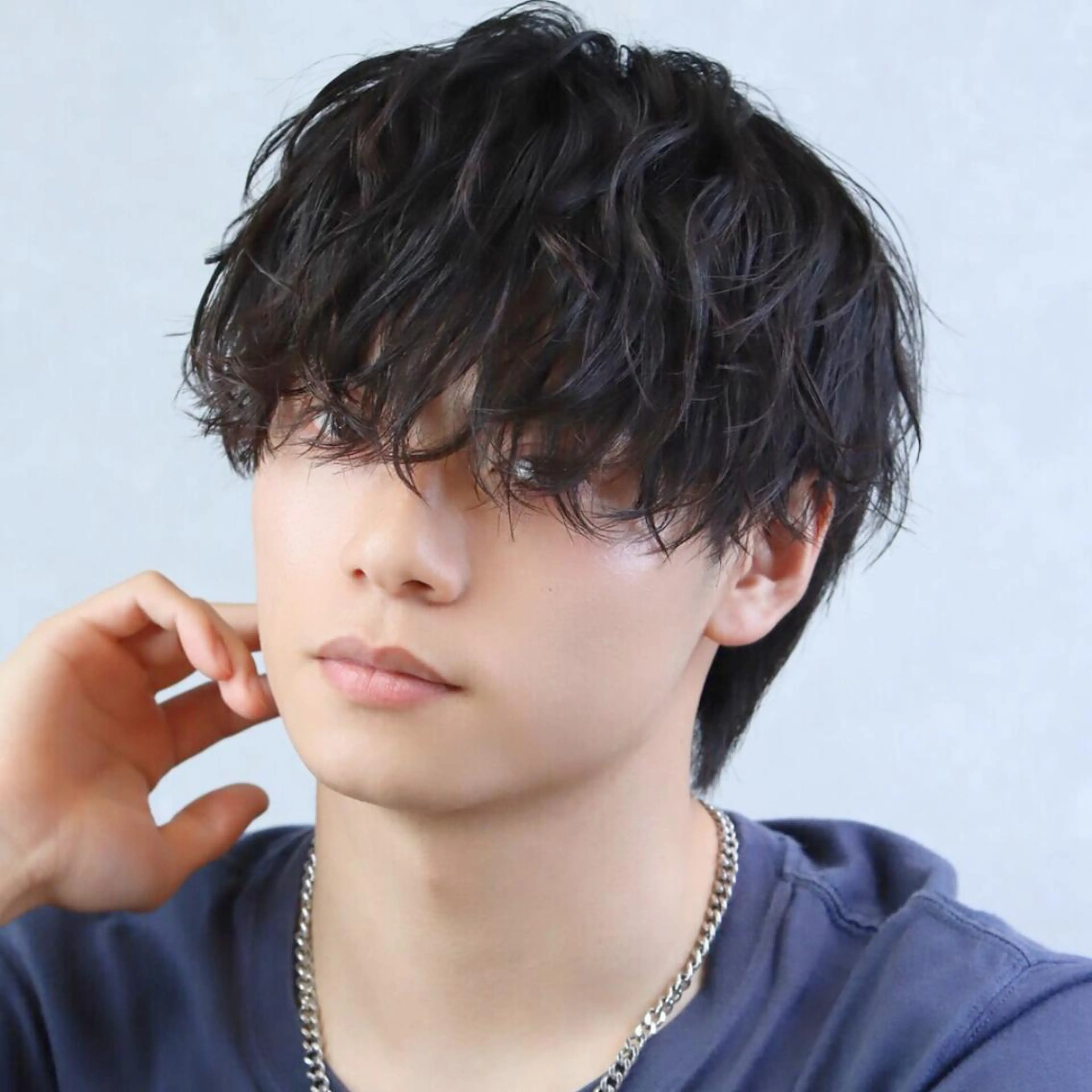 ミディアム パーマ ヘアセット confidence 新宿本店【公式】のヘアスタイル