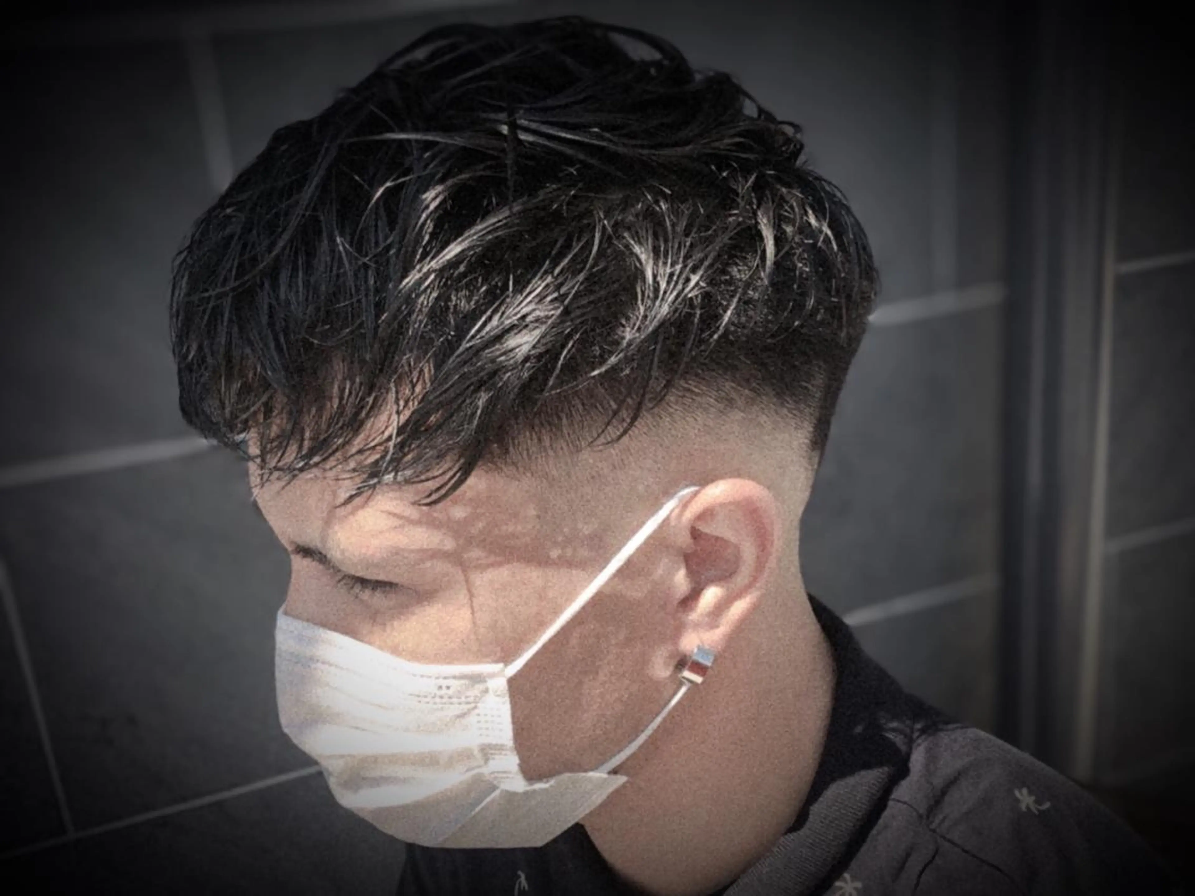 メンズ フェードカット スキンフェード GO TODAY シェアサロン  名古屋店所属・守屋 智紀のヘアスタイル