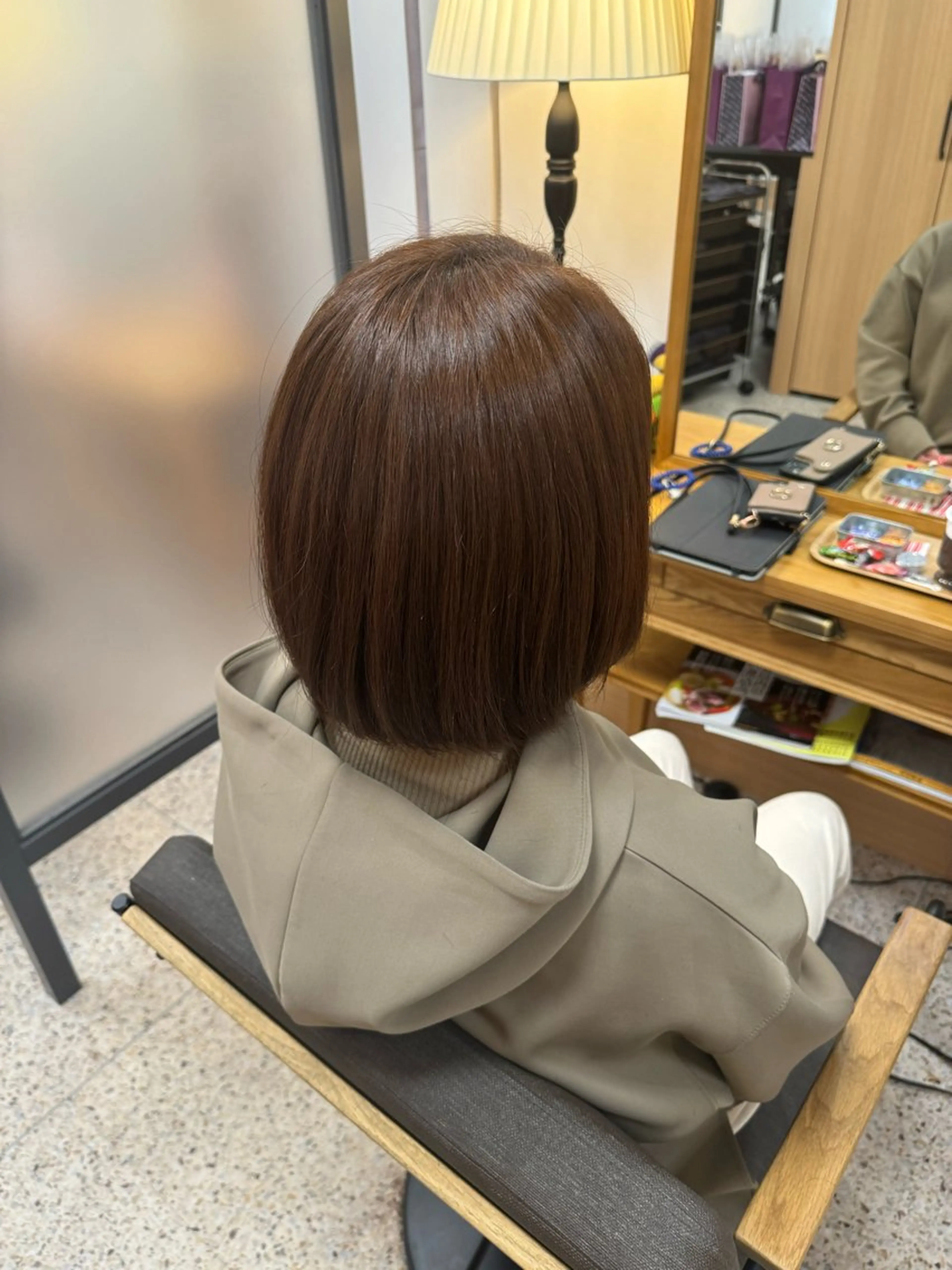 カラー アオイ/透明感カラー レイヤー🌙のヘアスタイル