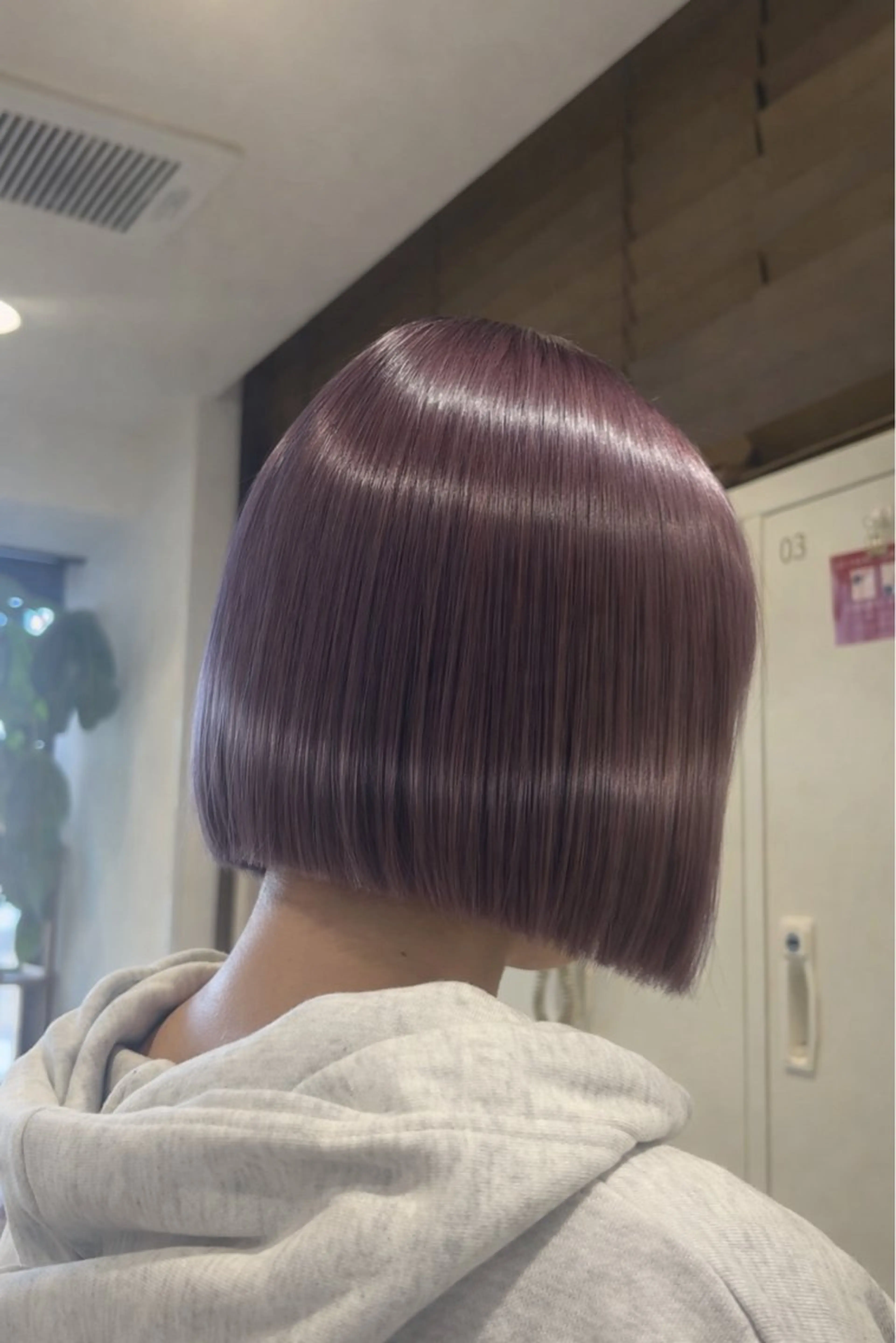 ミディアム カラー ヘアカラー 加藤芽実カラーリスト ／ミルクティーカラーのヘアスタイル