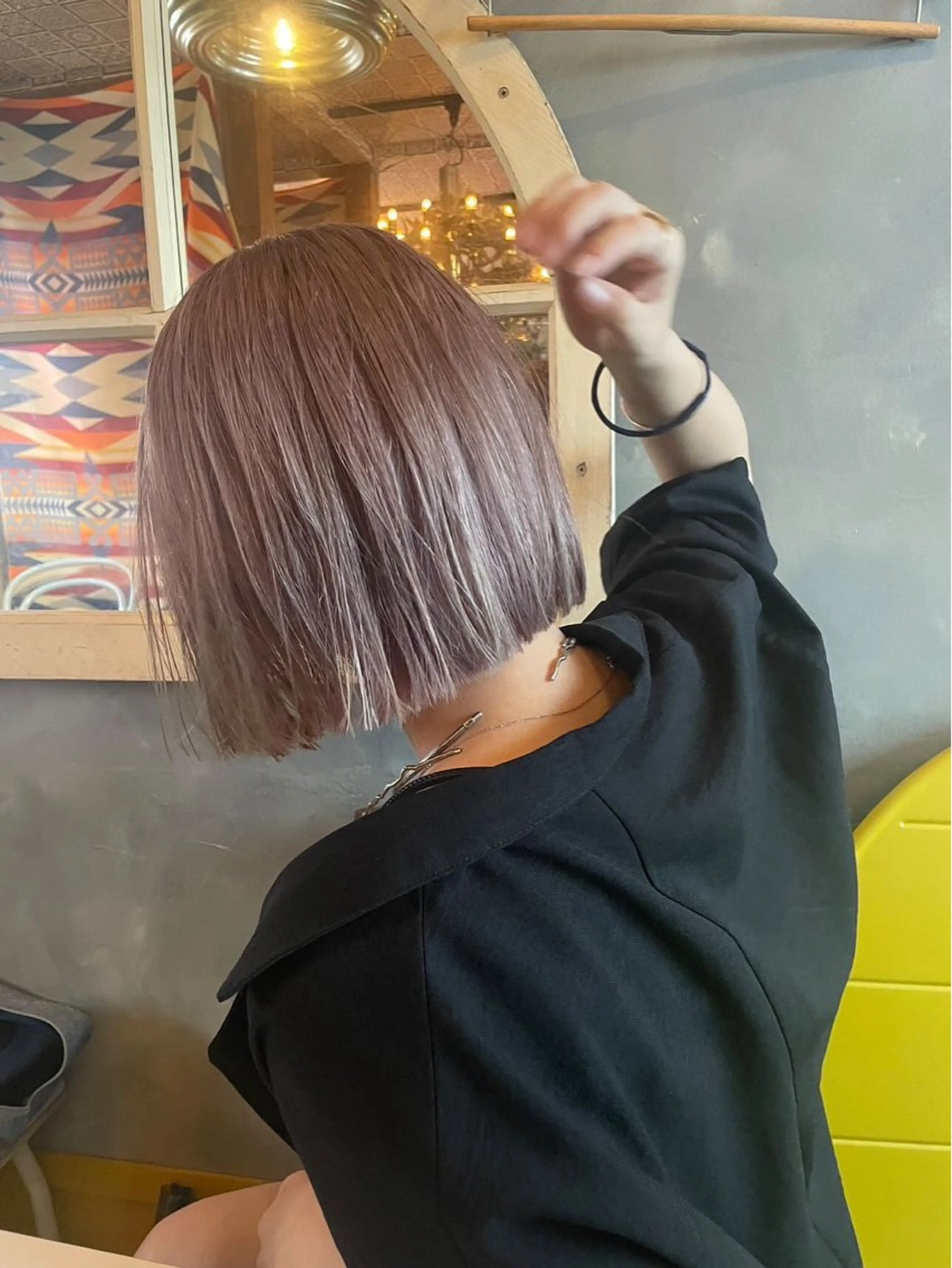 ショート カラー カット ヘアカラー トリートメント ness ネスのヘアスタイル