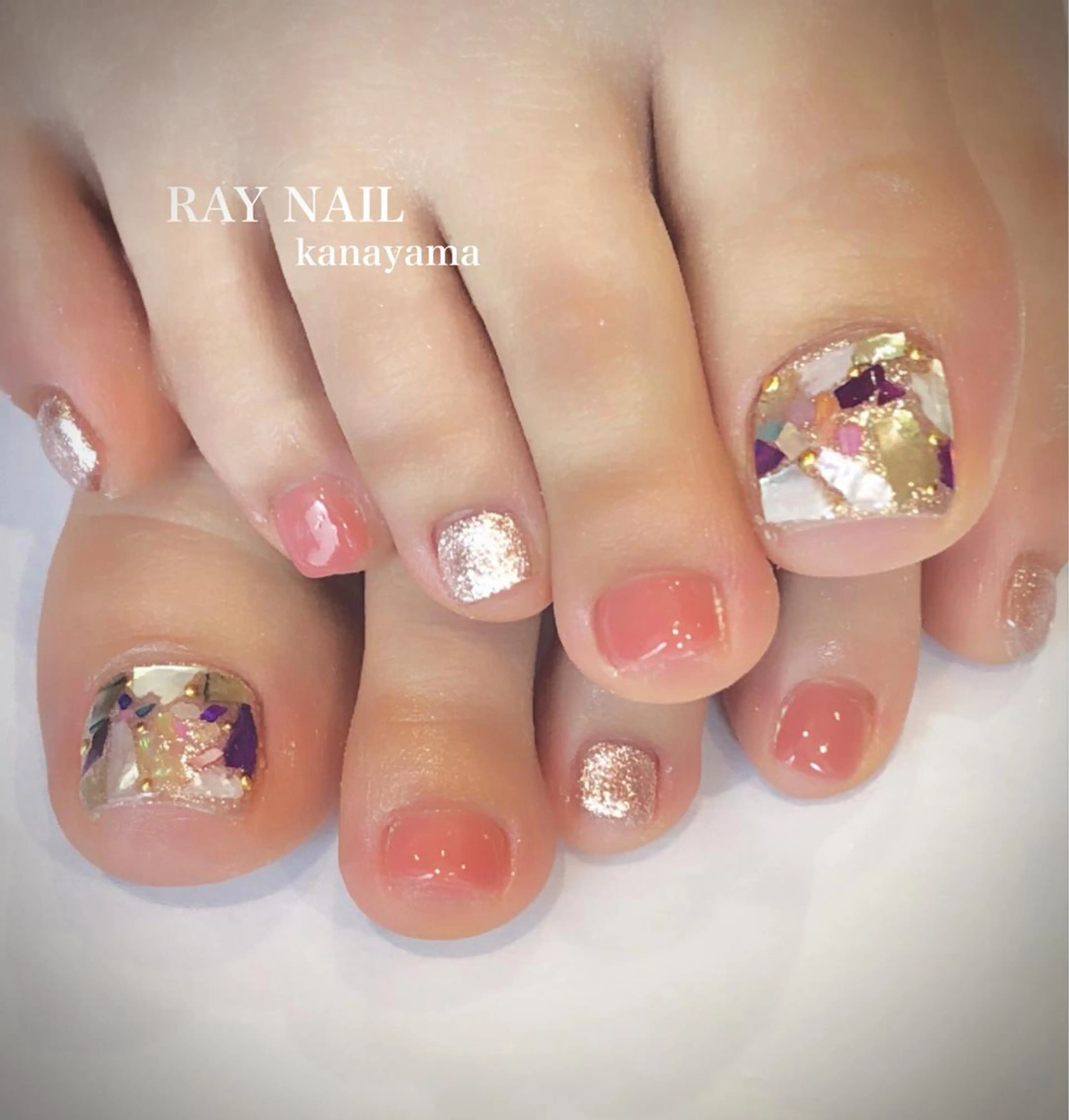 ネイル フットネイル Arowa 伊田のネイルデザイン