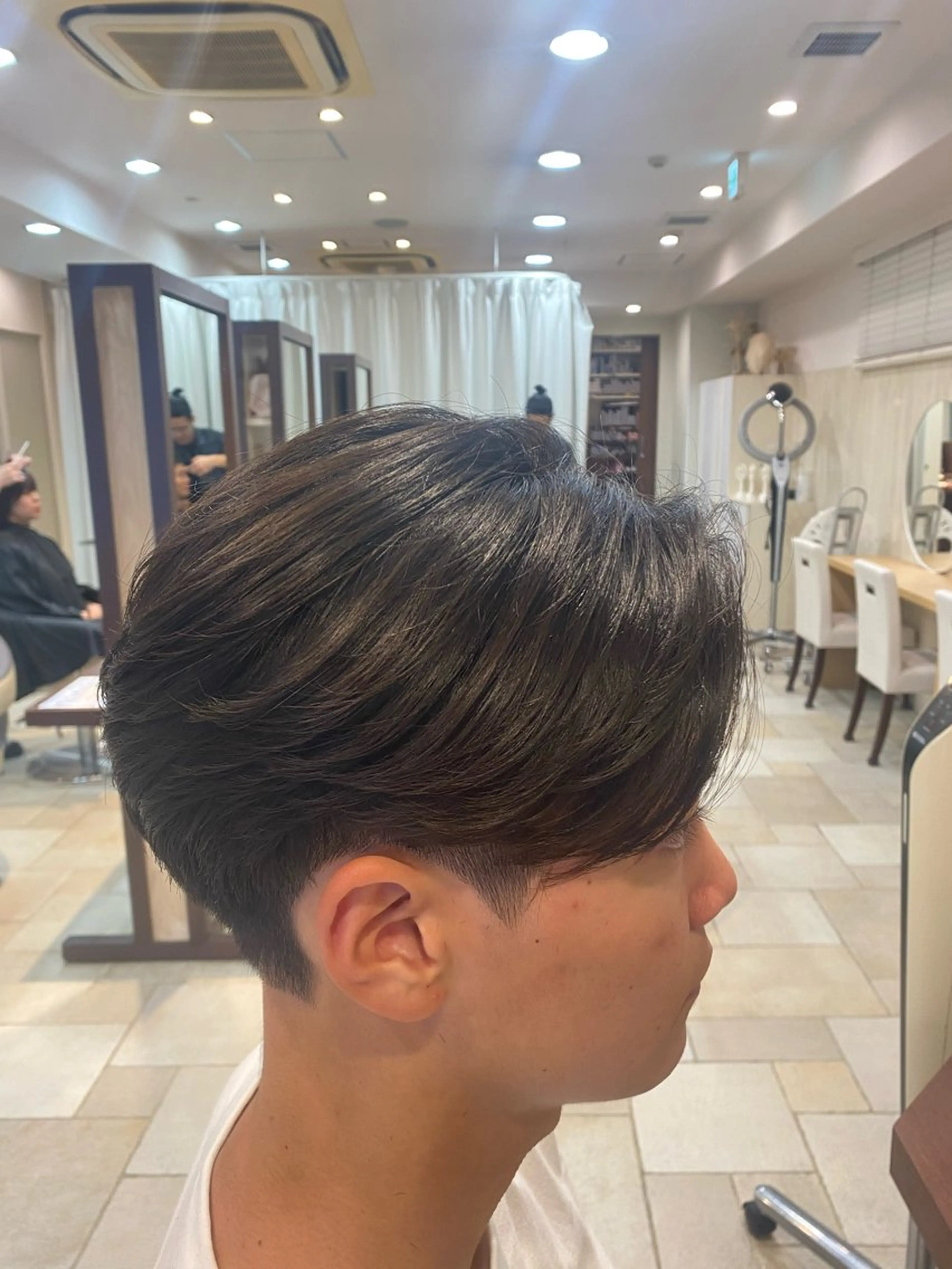 ミディアム カット 縮毛矯正 ヘアセット 髪質改善/美髪矯正 🫧山本勇輝🫧のヘアスタイル