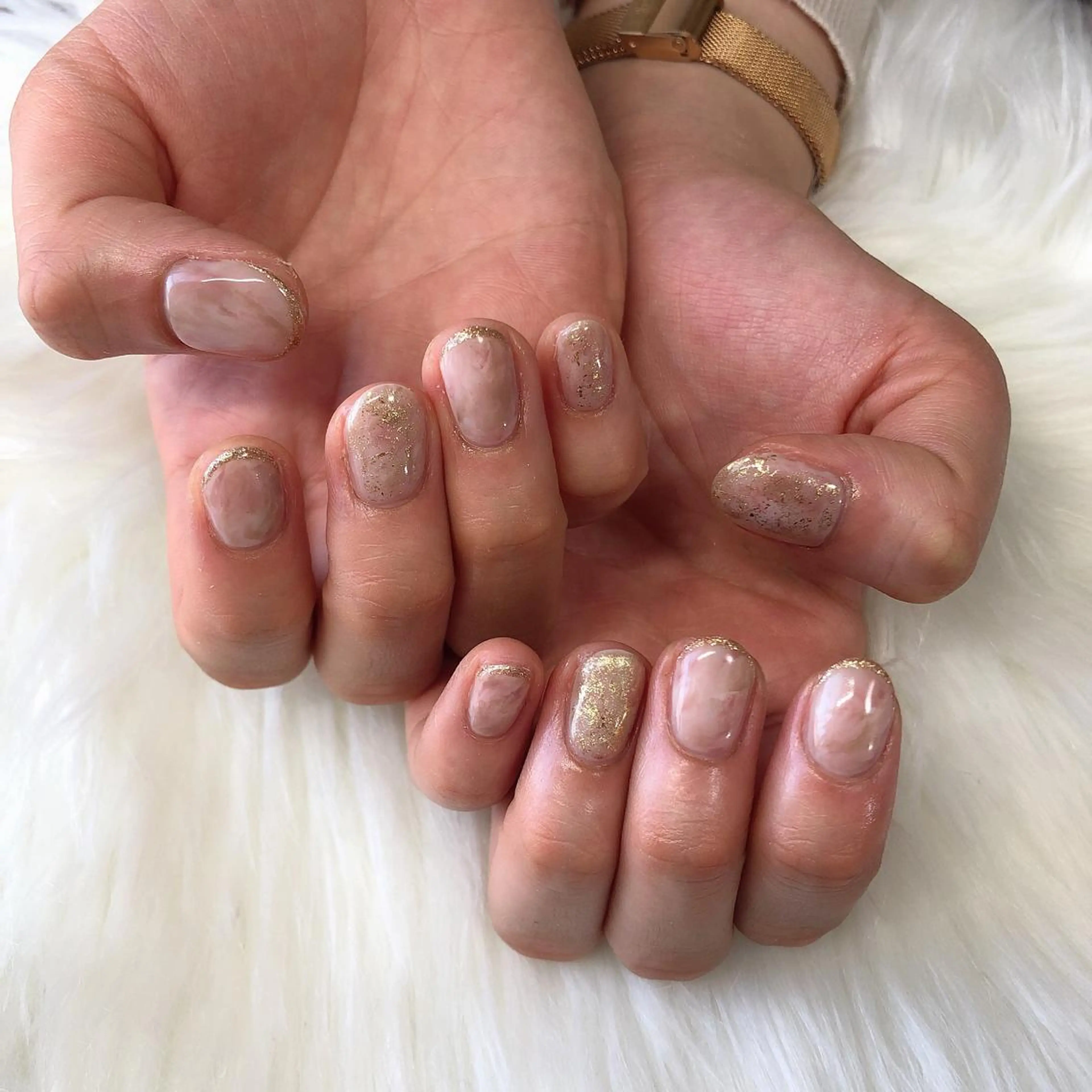 ネイル ハンドネイル 西岡 杏のネイルデザイン