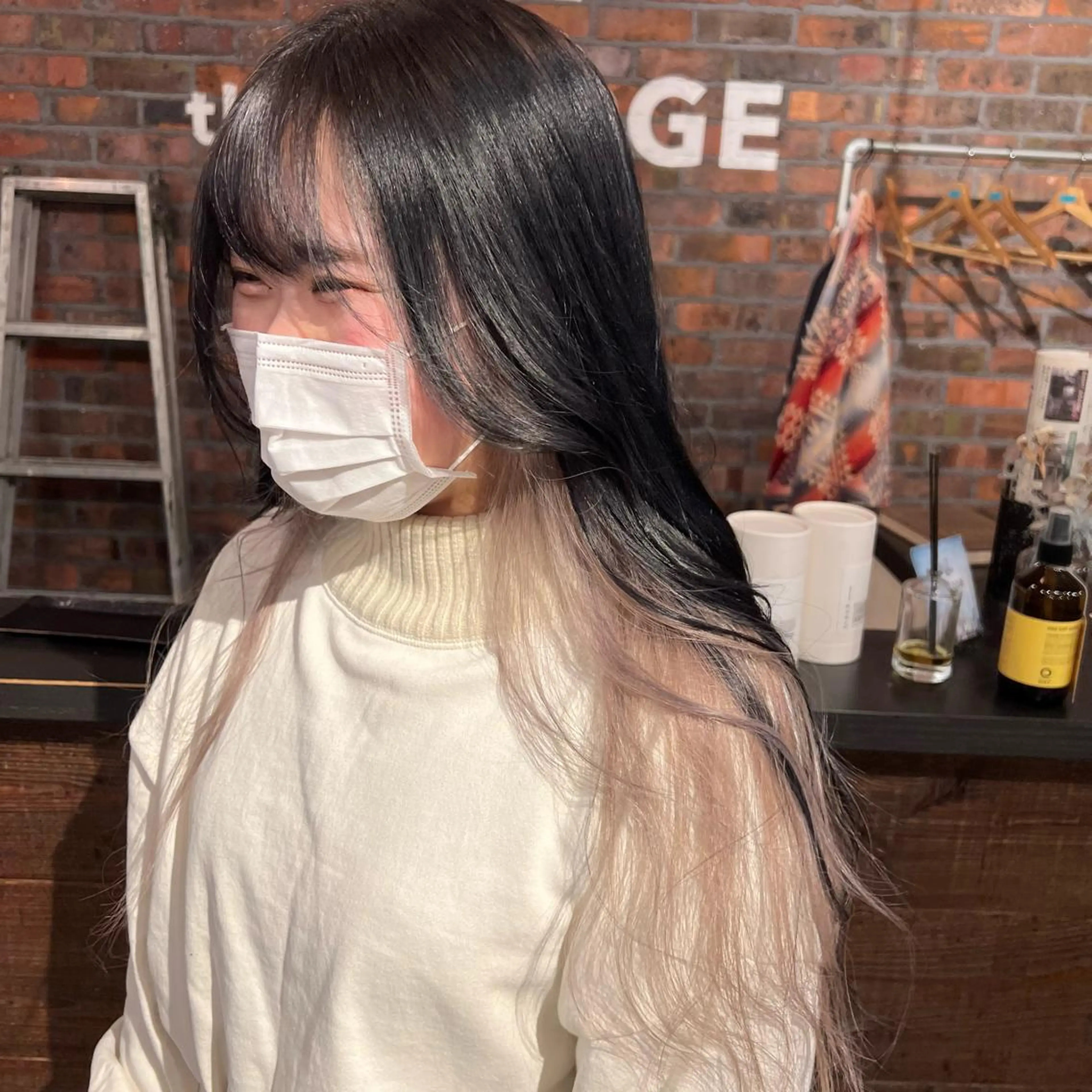 ロング カラー インナーカラー Rino kanayama所属・Rino 金山 / 宮澤 萌のヘアスタイル