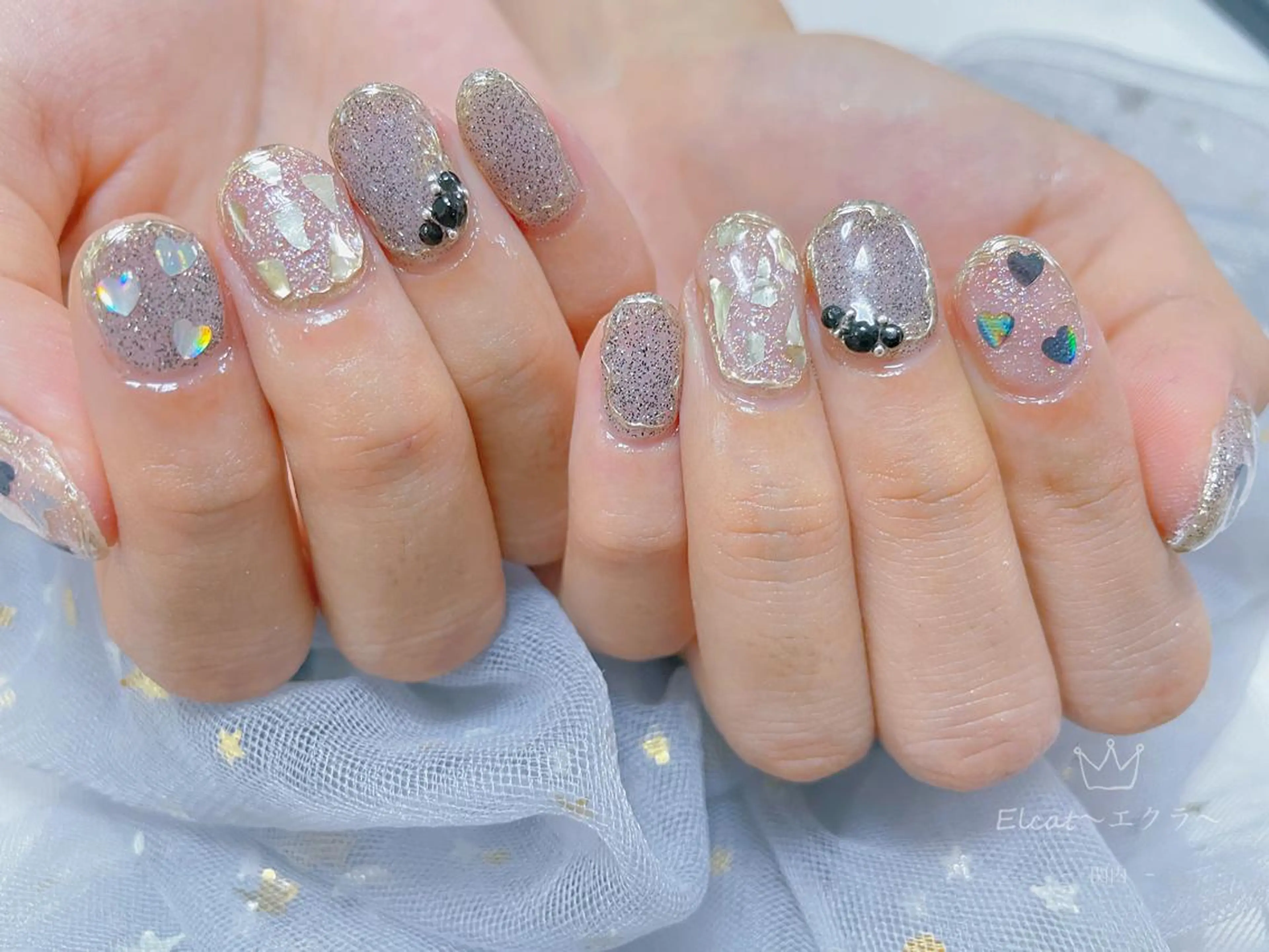 ネイル ネイルサロンエクラ 🫧Shizukaのネイルデザイン