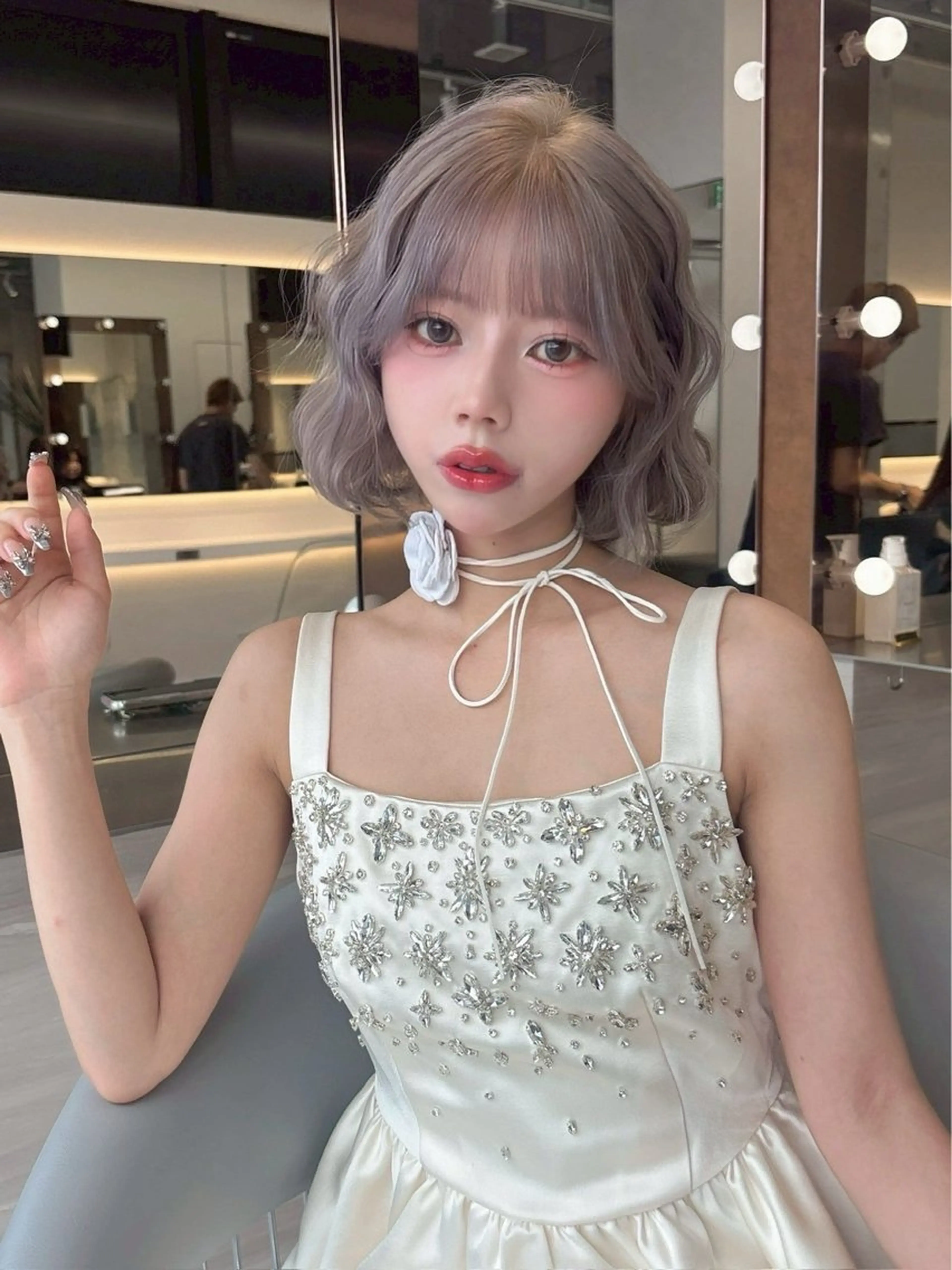 ショート カラー ヘアカラー トリートメント ✂️ショート・ボブ Lond　Bloomのヘアスタイル