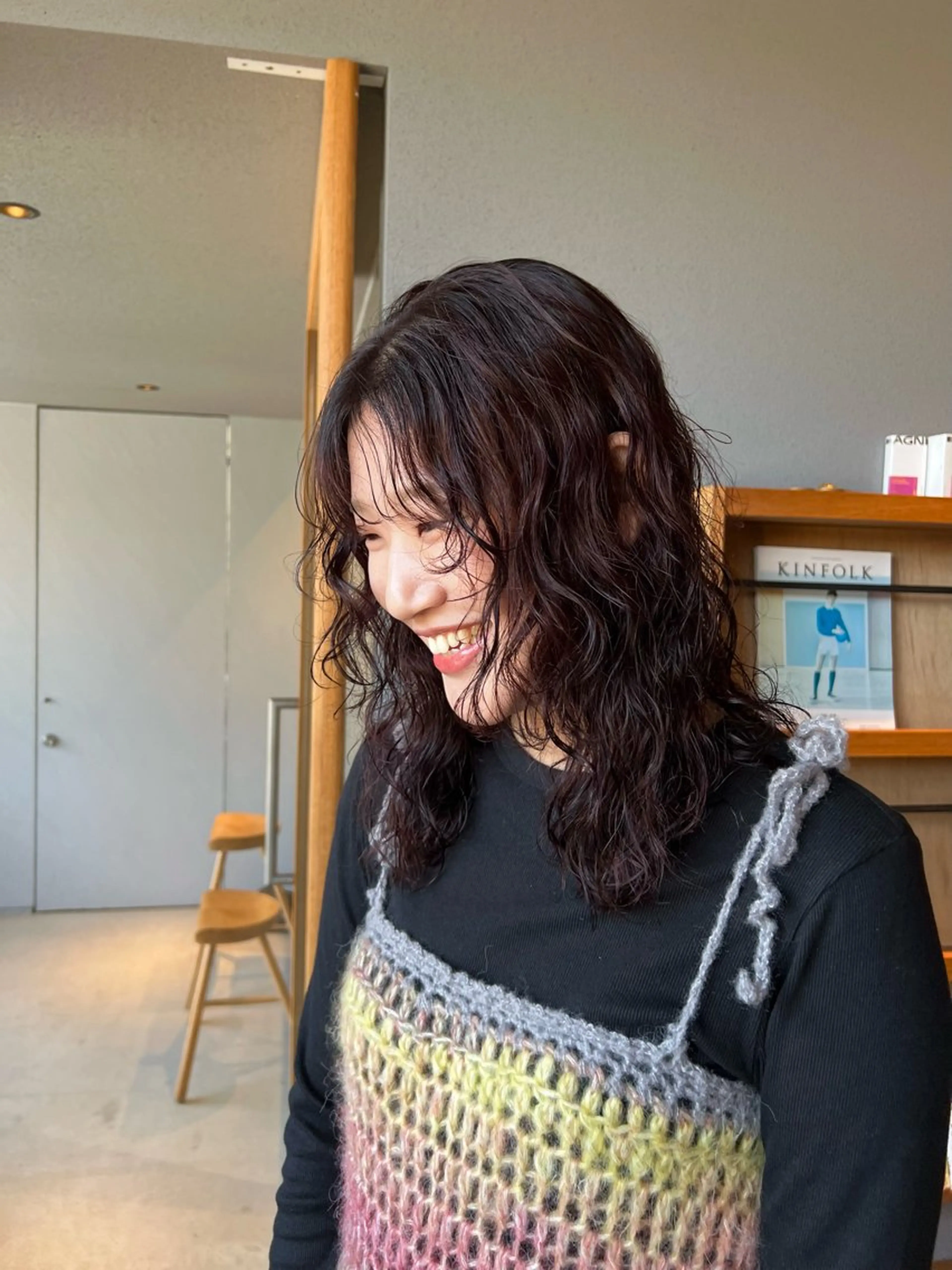 カット+パーマの写真