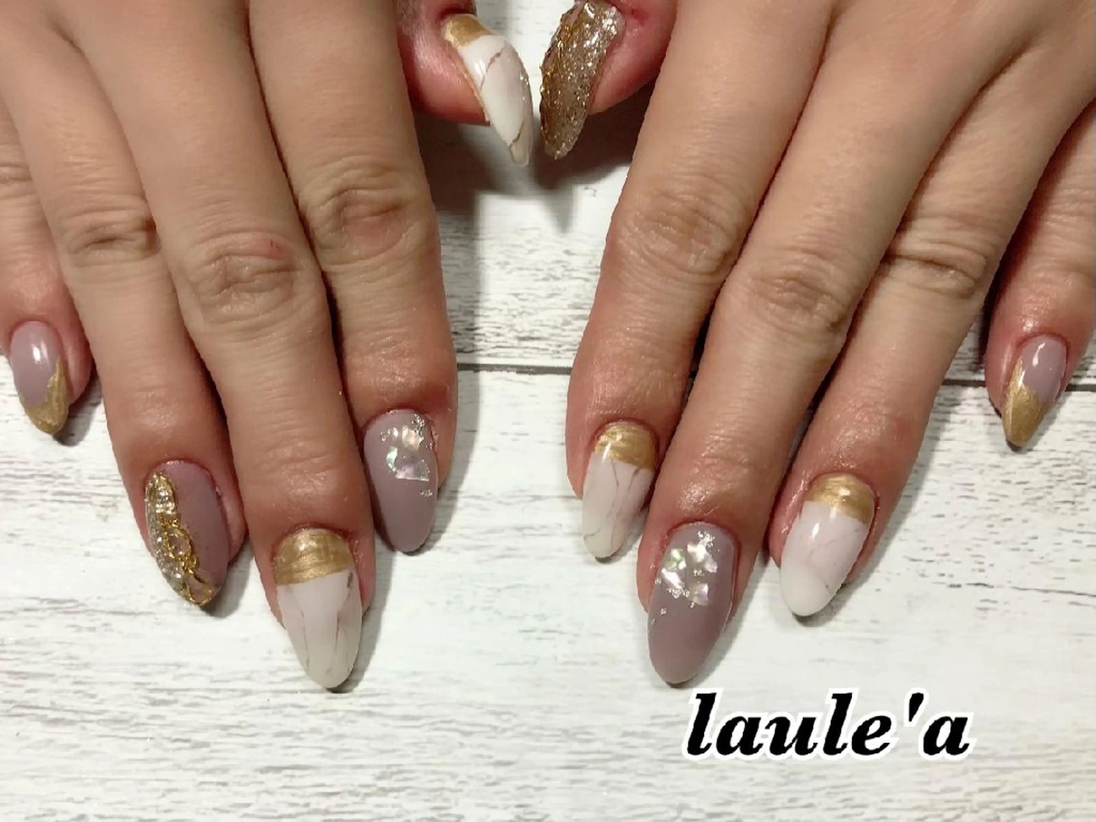 ネイル ハンドネイル Rグループ felizのネイルデザイン