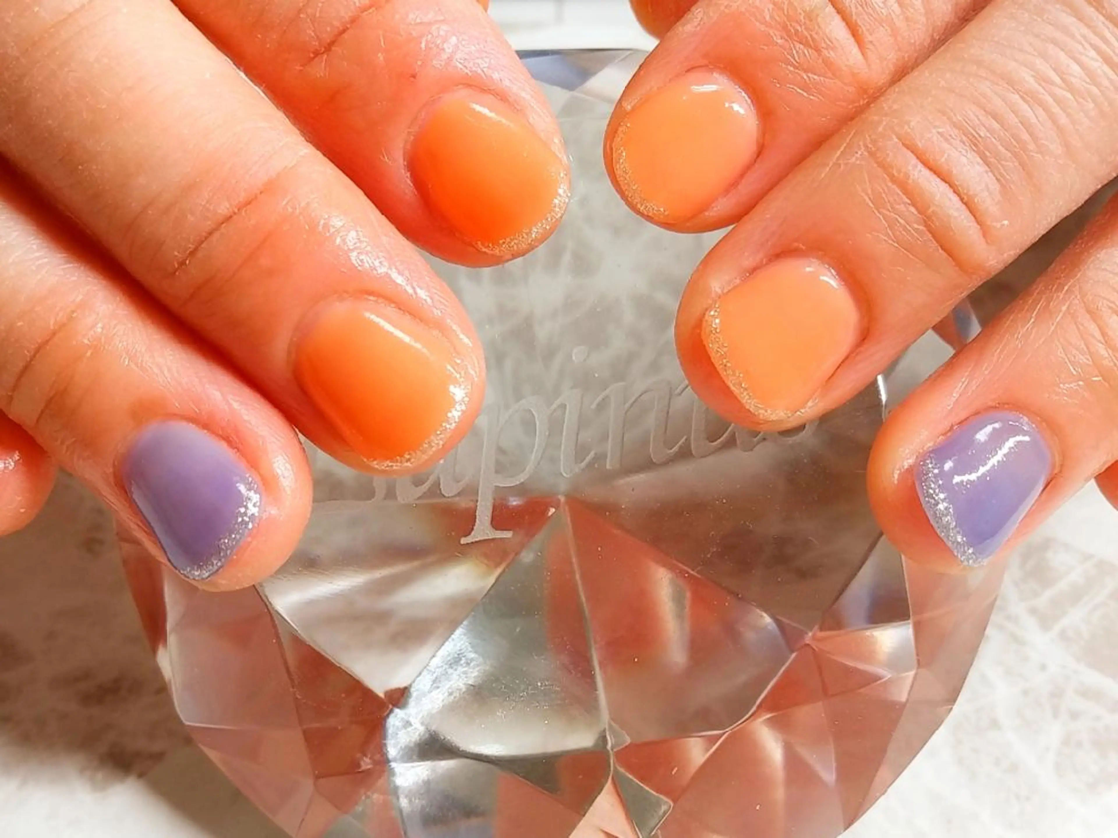 ネイル フレンチネイル Lupinus所属・Lupinus ルピナスのネイルデザイン