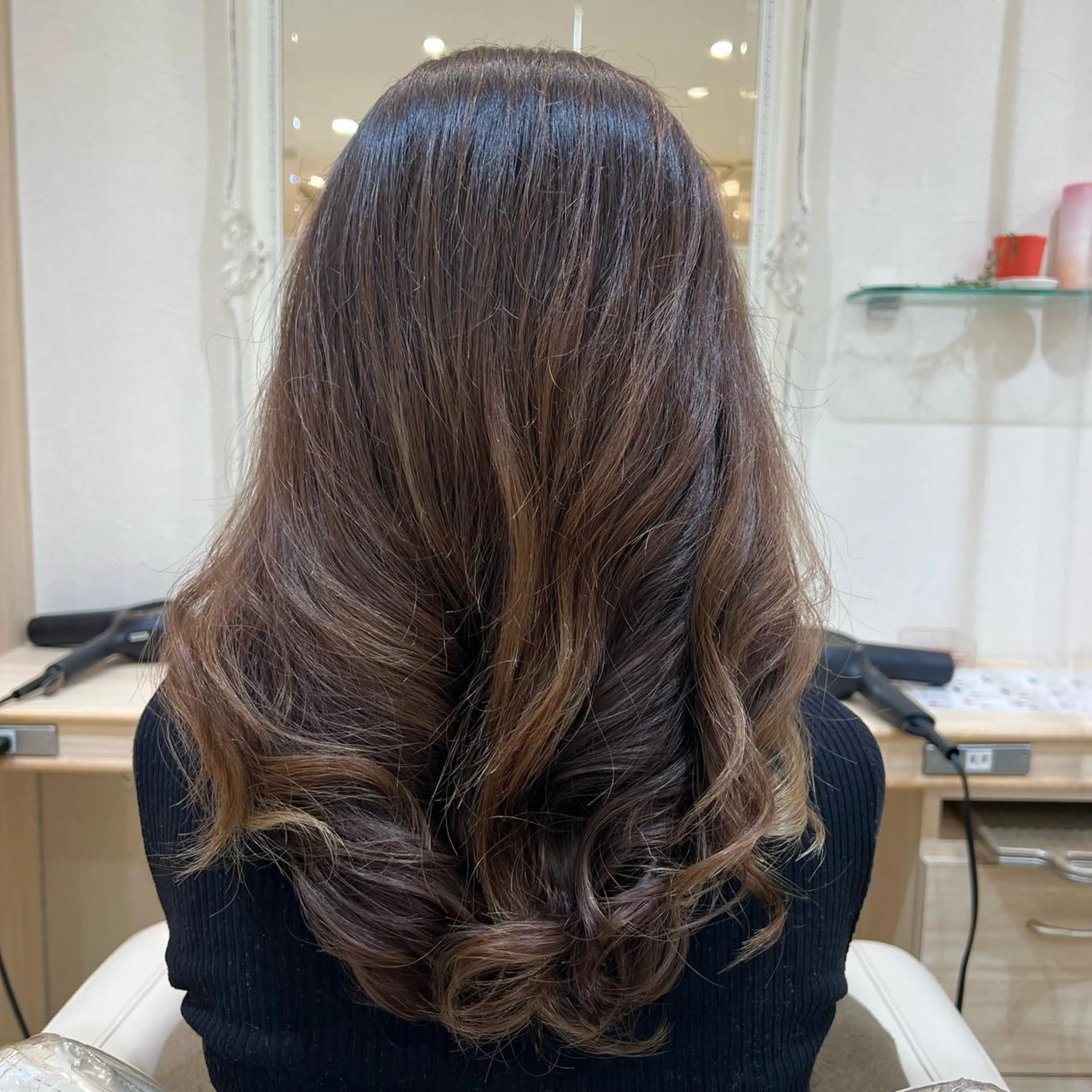 パーマ ダブルカラー🌷✨ 守屋紗希のヘアスタイル