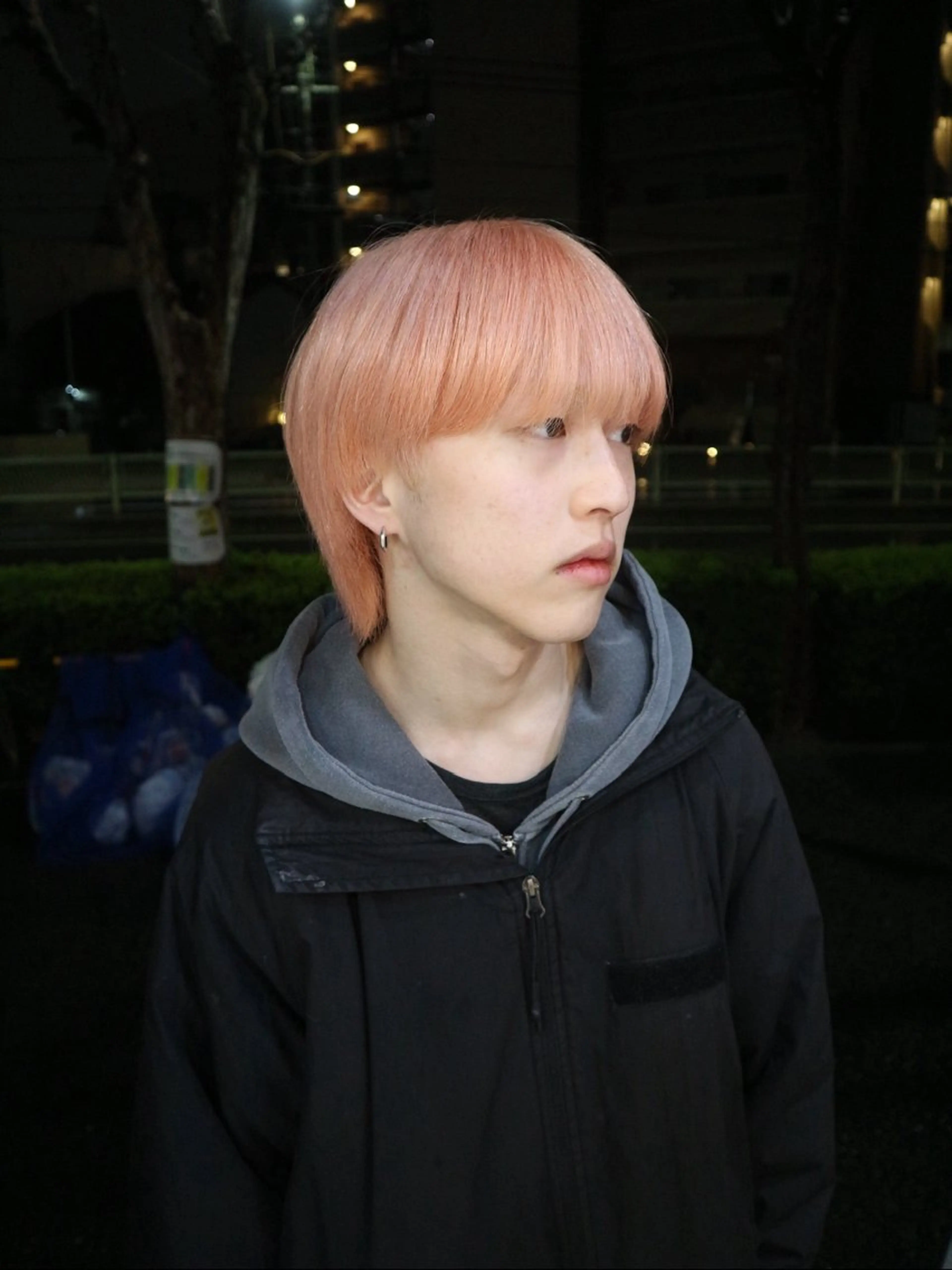 ショート カラー メンズ ヘアカラー ハイトーン/メンズ/ デザイン/梅田/ミユのヘアスタイル