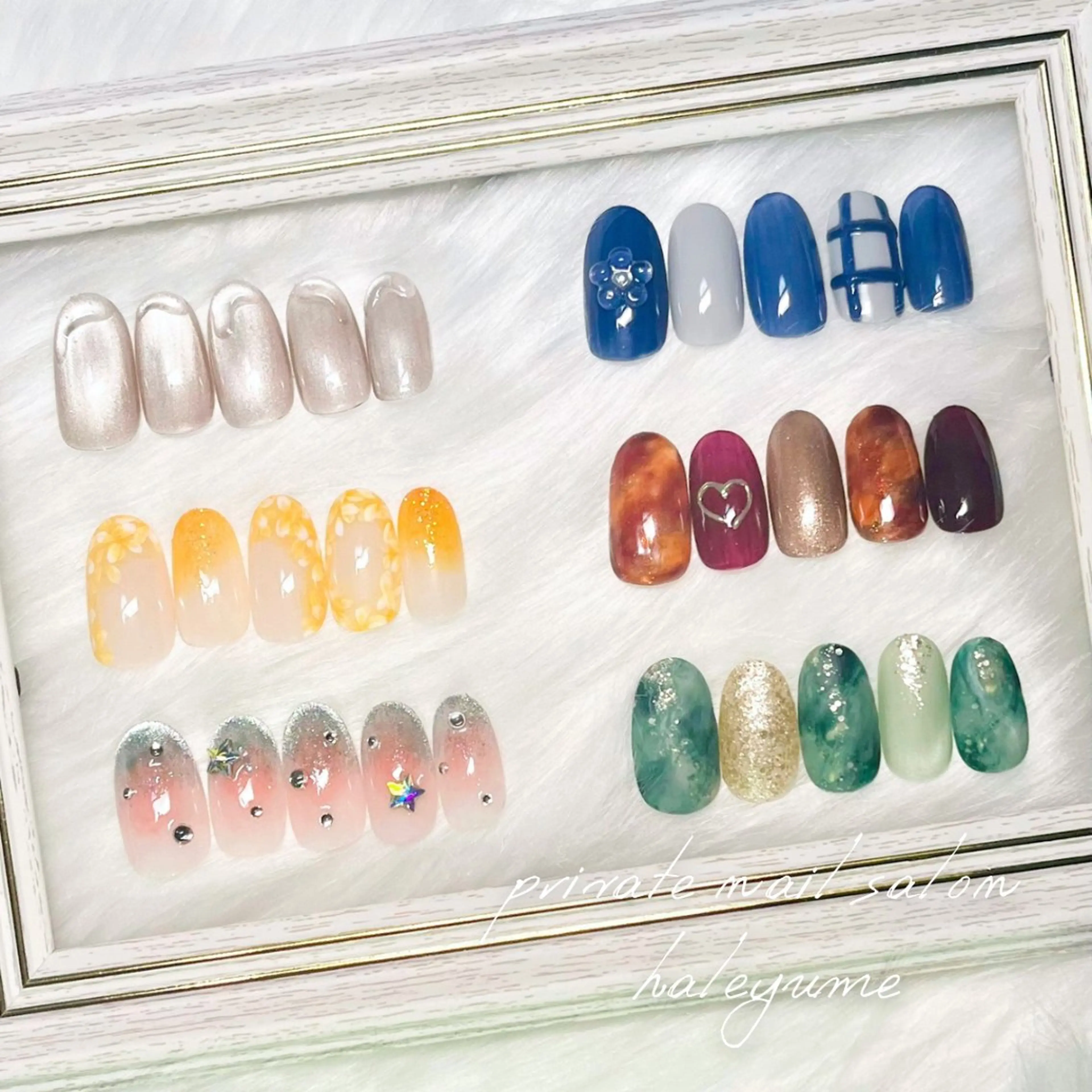 ネイル ハンドネイル ハンドケア haleyume所属・shino🌟 痛ネイルのネイルデザイン