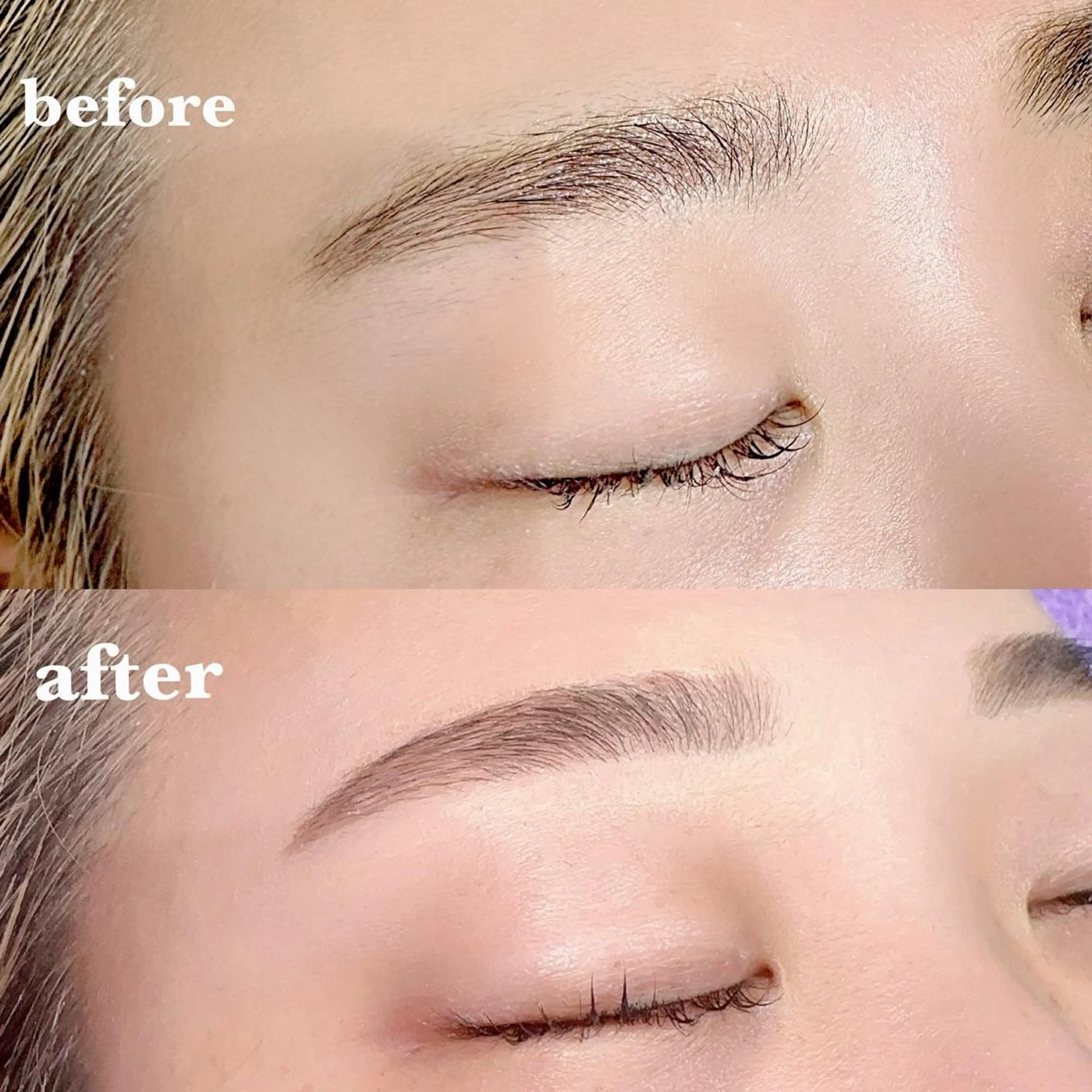 【ミニモ限定】🍯アイブロウWAX （メイク仕上げ付き💄）4500円の写真