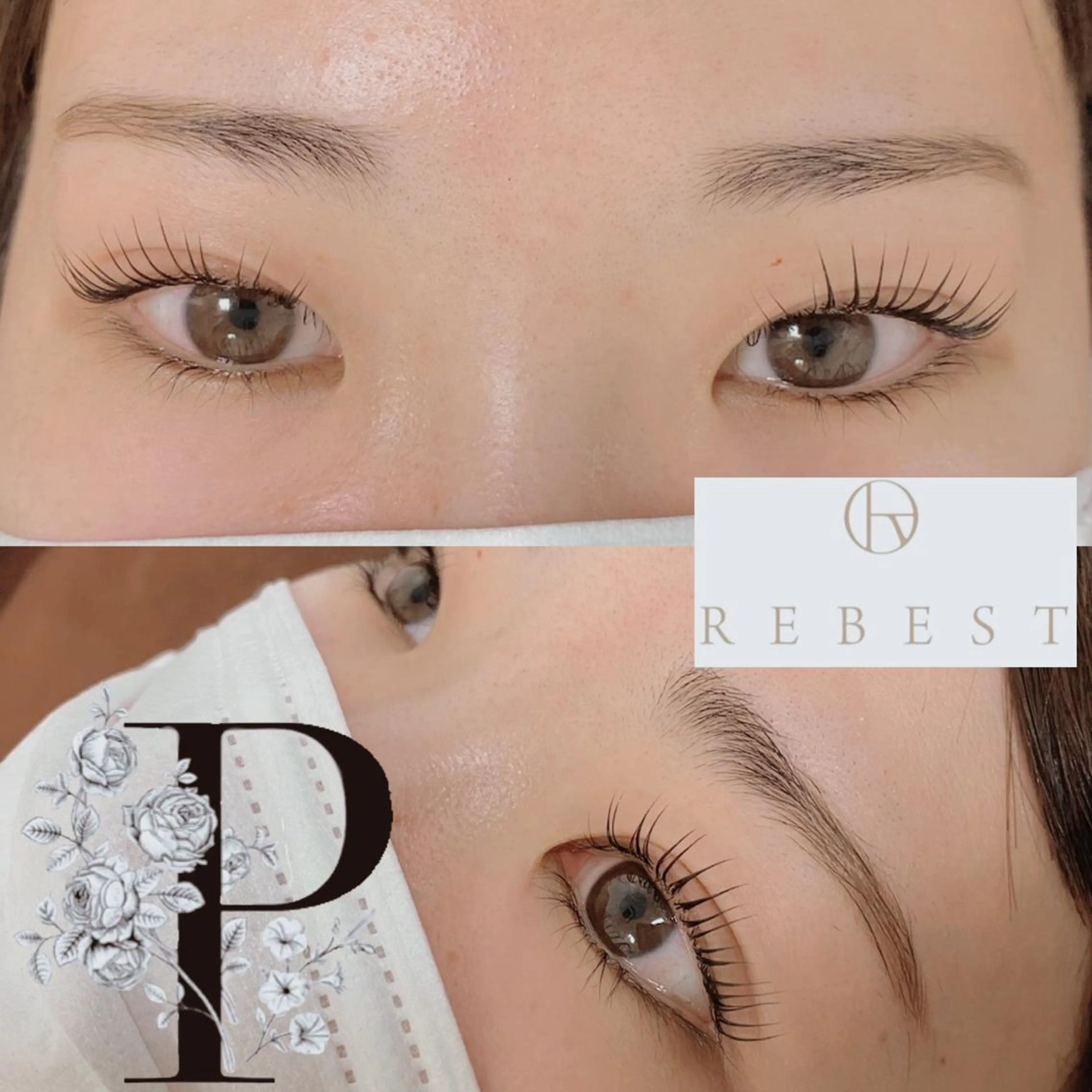 マツエク・マツパ REBEST eye👁のマツエク・マツパデザイン