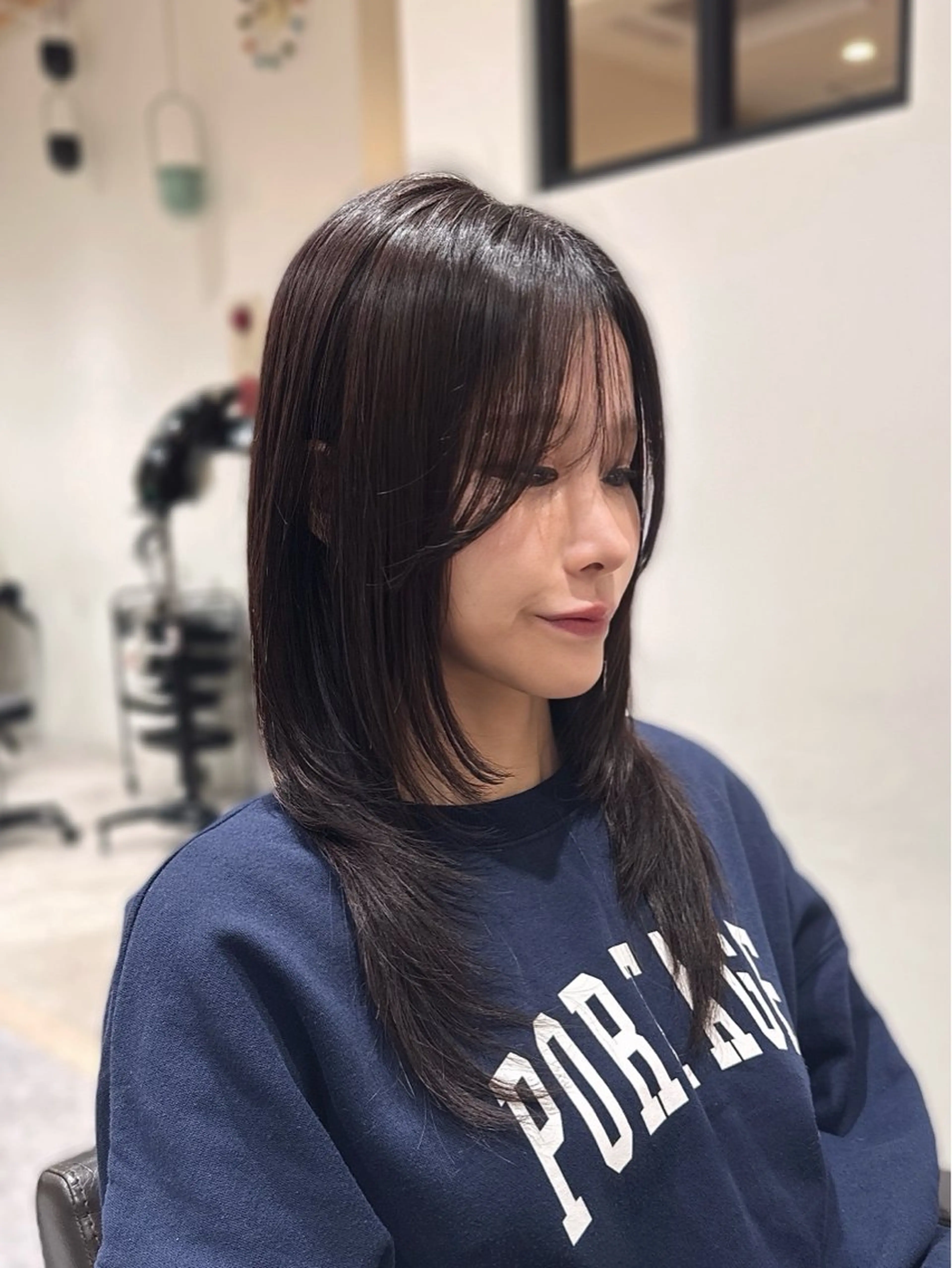 セミロング TOMTO所属・waka🤎 レイヤー／ボブのヘアスタイル