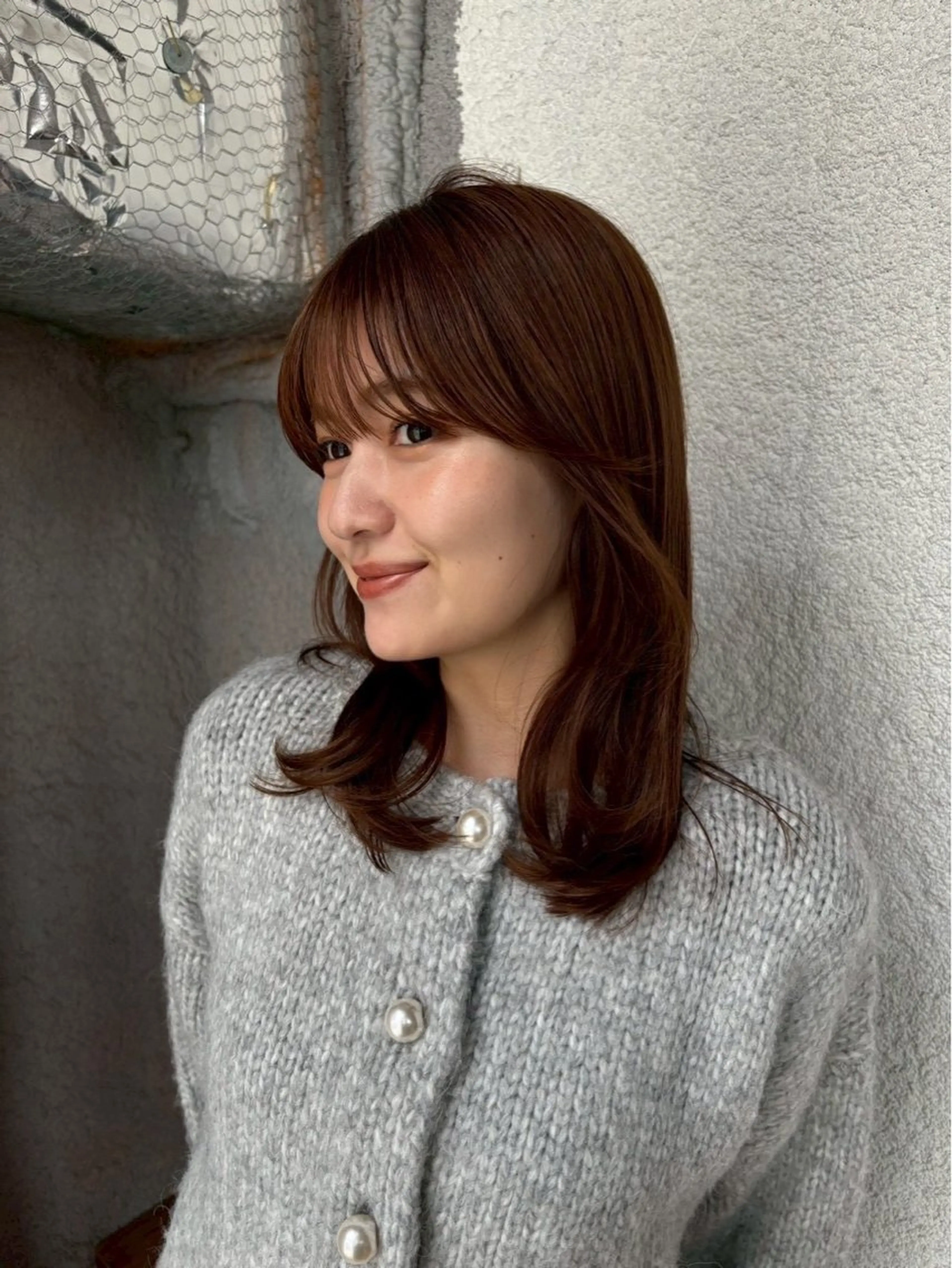 ミディアム ヘッドスパ わかすぎ ほのかのヘアスタイル