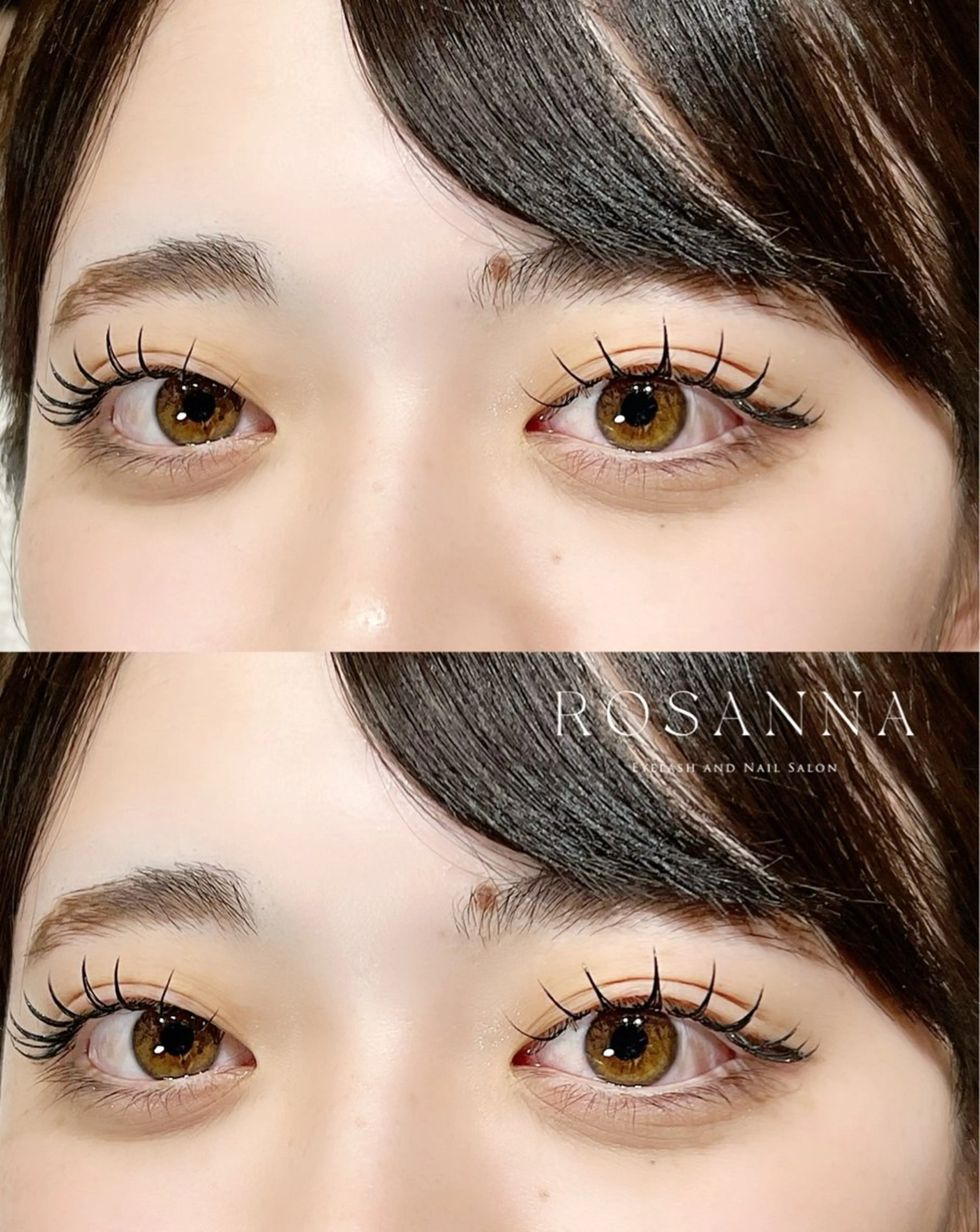 マツエク・マツパ ROSANNA Watanabeのマツエク・マツパデザイン