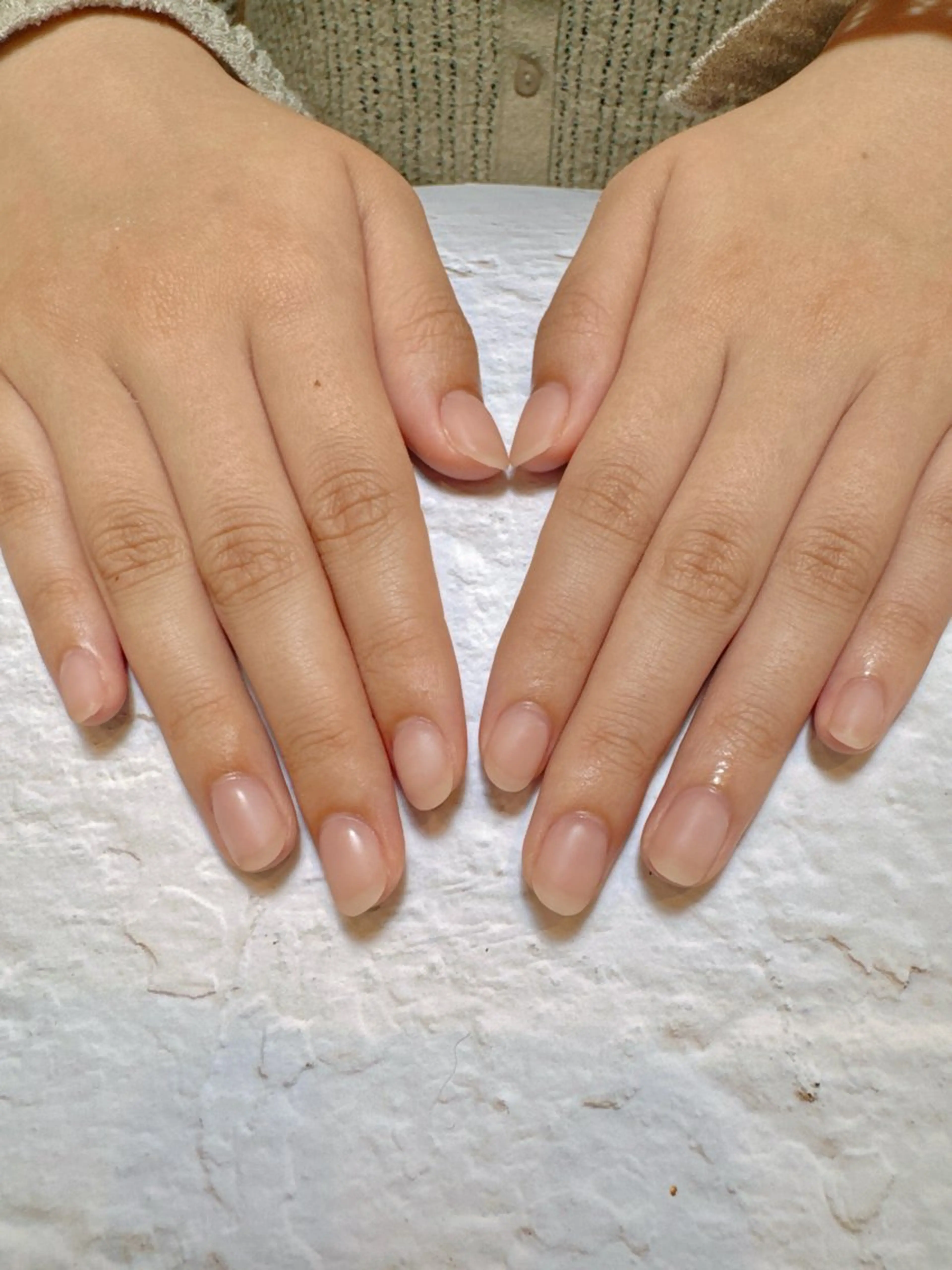 ネイル ワンカラーネイル ハンドネイル byeol nailのネイルデザイン