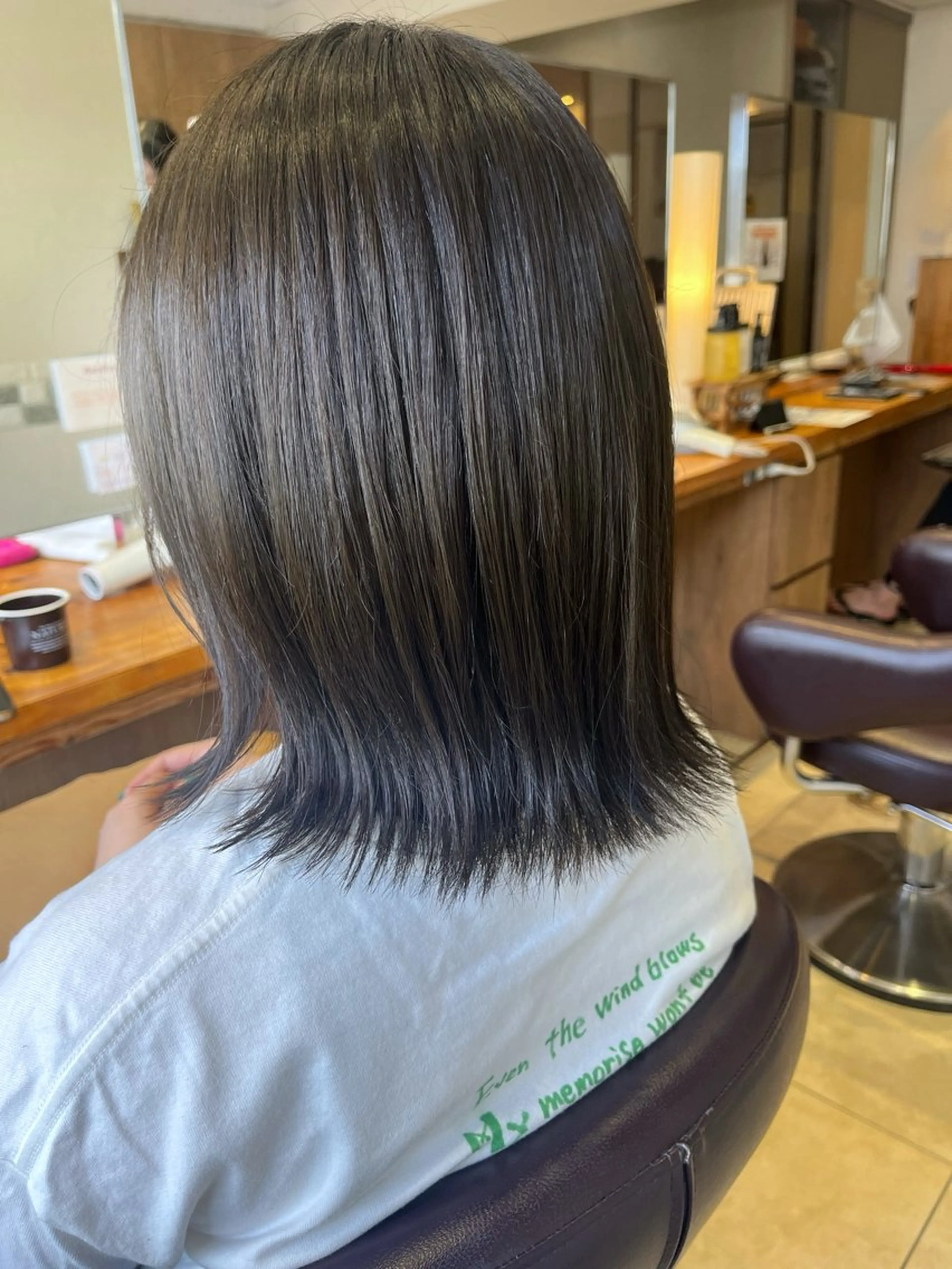 ミディアム カット 奥山 沙季(大井町)のヘアスタイル