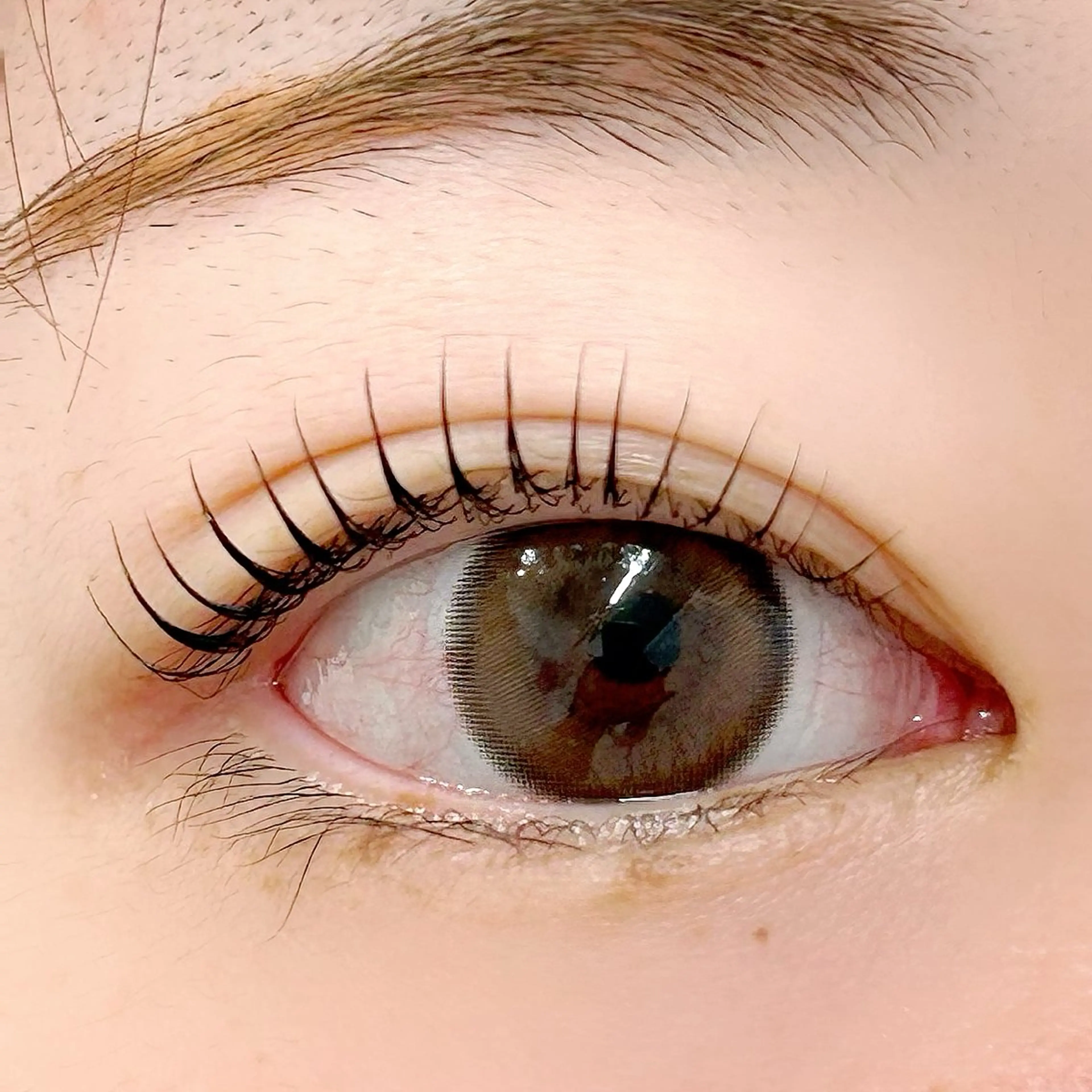 マツエク・マツパ パリジェンヌラッシュリフト 一重×まつ毛パーマ BellFlower Aki(眉・まつげ)のマツエク・マツパデザイン