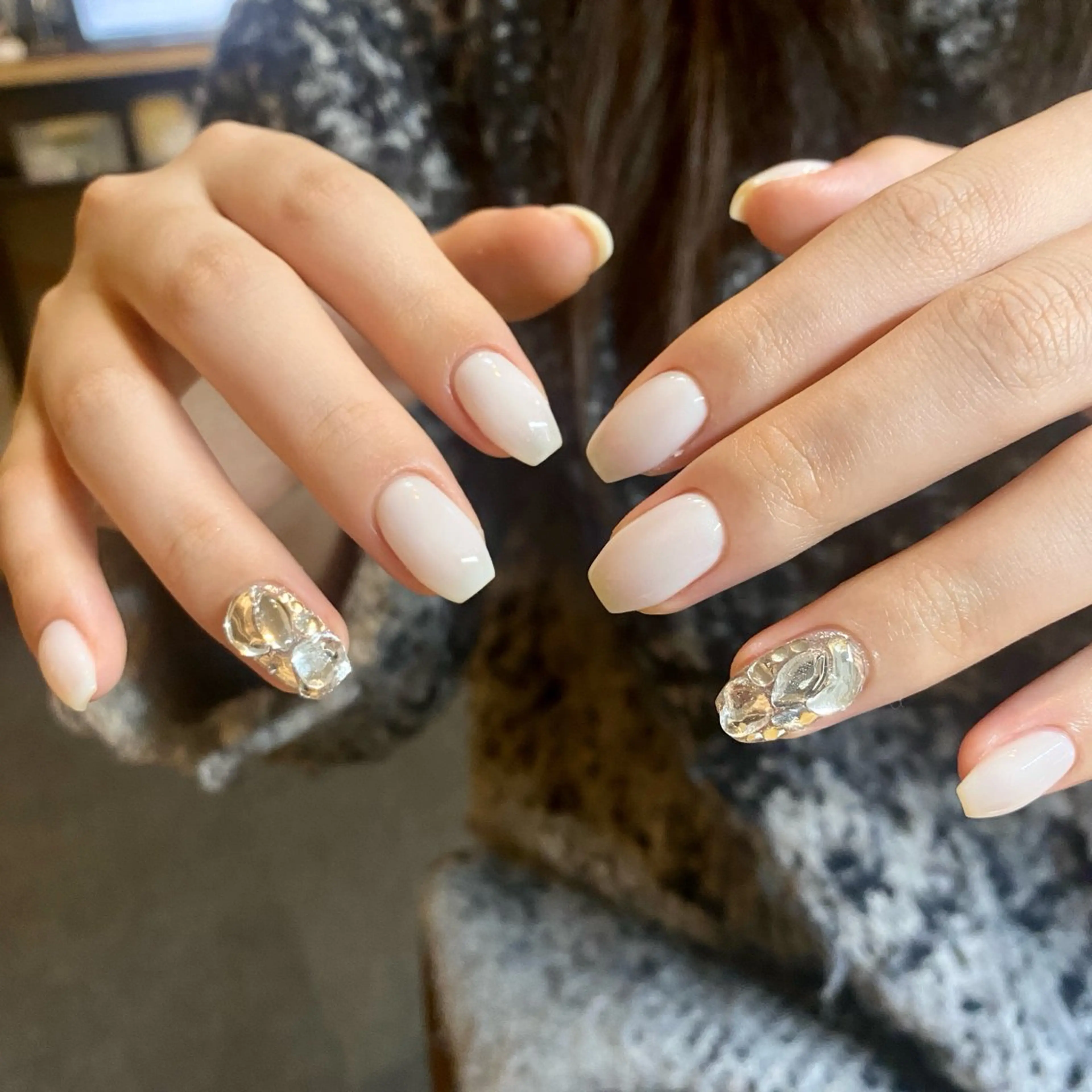 ネイル ハンドネイル ハンドケア 🎀NAIL🎀 AI🪄︎︎◝✩のネイルデザイン