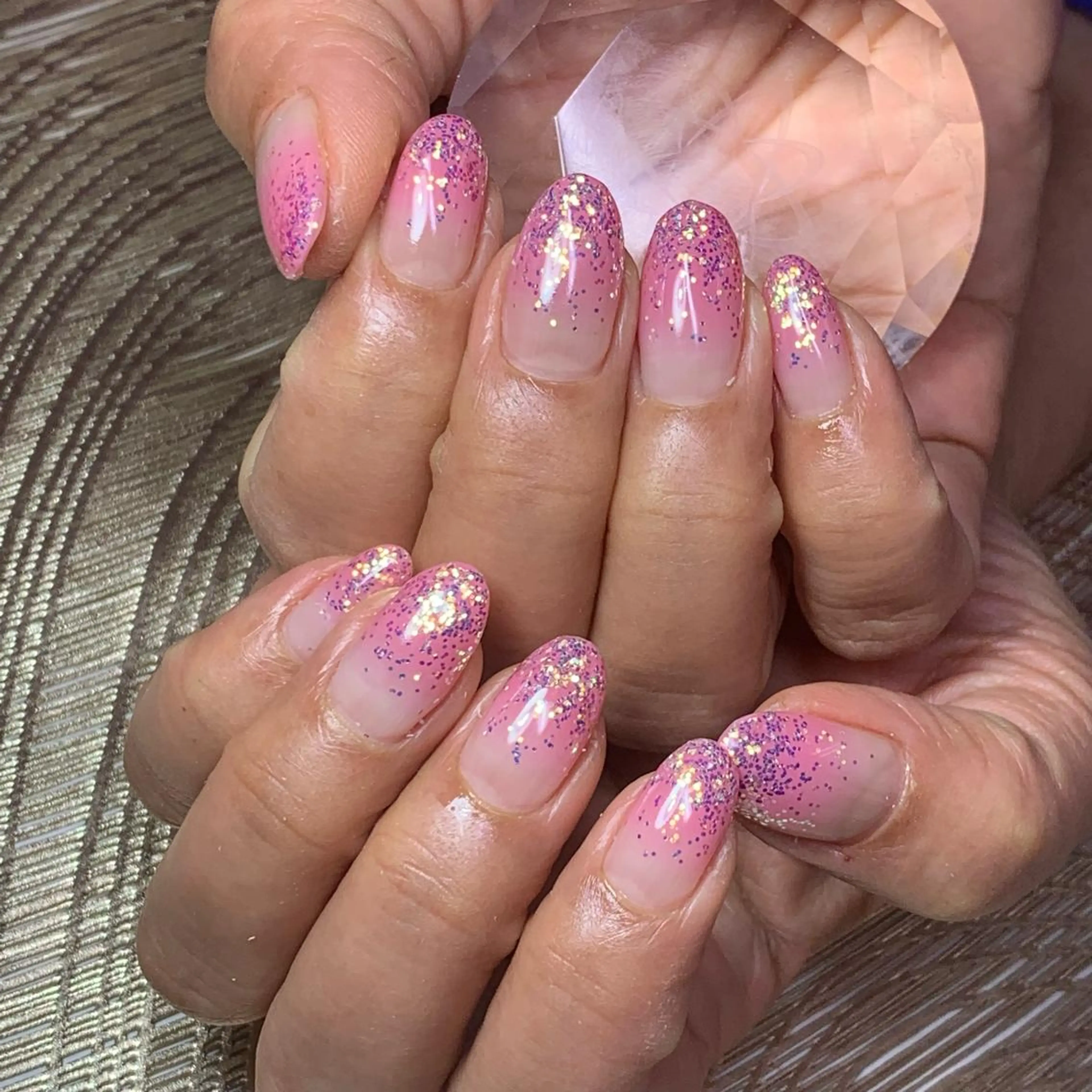 ネイル ハンドネイル καρδιά -ｶﾙﾃﾞｨｱ-のネイルデザイン