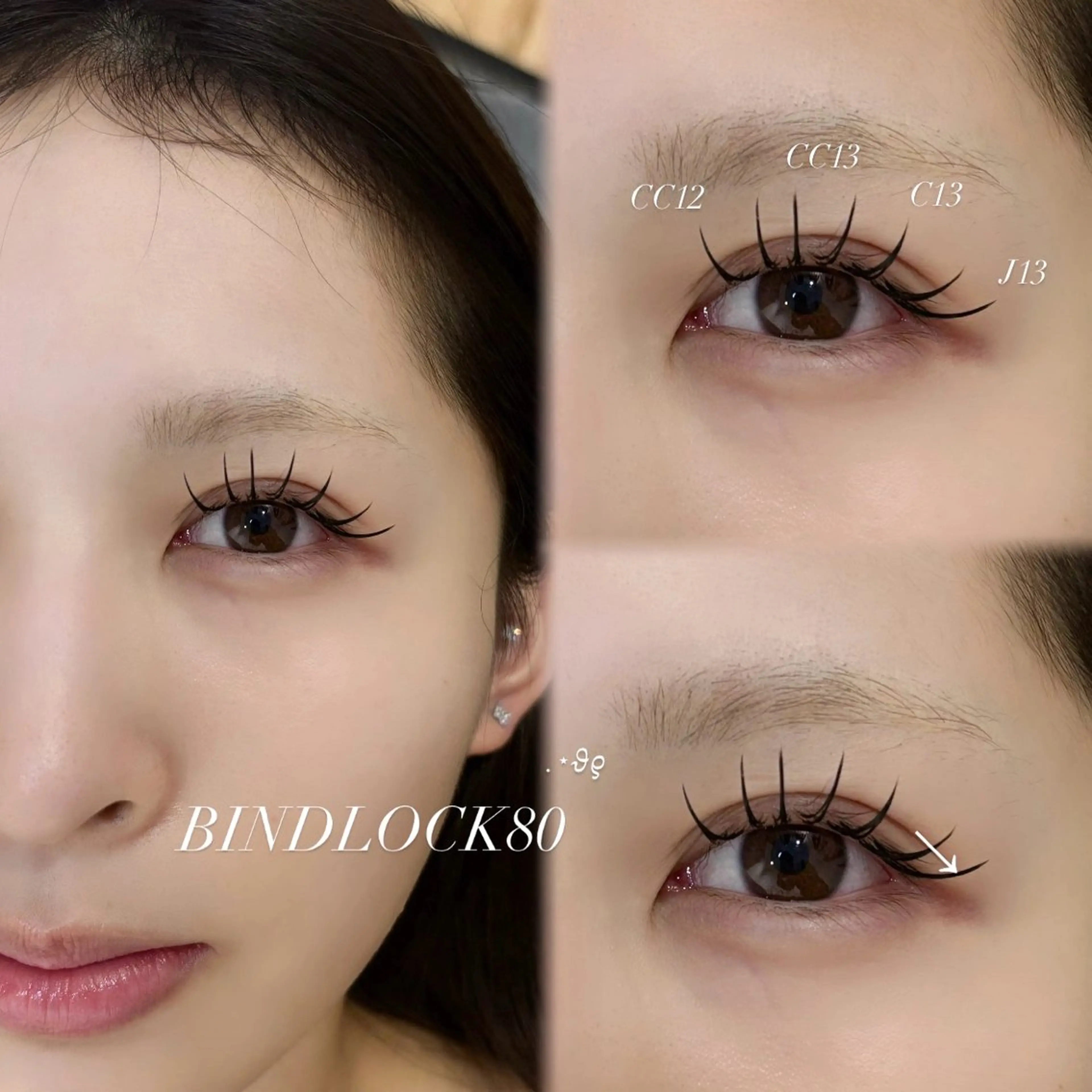 マツエク・マツパ バインドロック マツエク CreBiA   eyelash所属・CreBiA🎀 ayaのマツエク・マツパデザイン